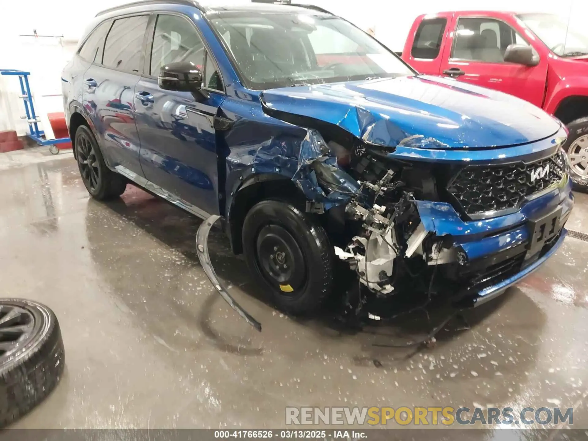 6 fotografías del automóvil dañado 5XYRKDLF0PG197622 KIA SORENTO 2023