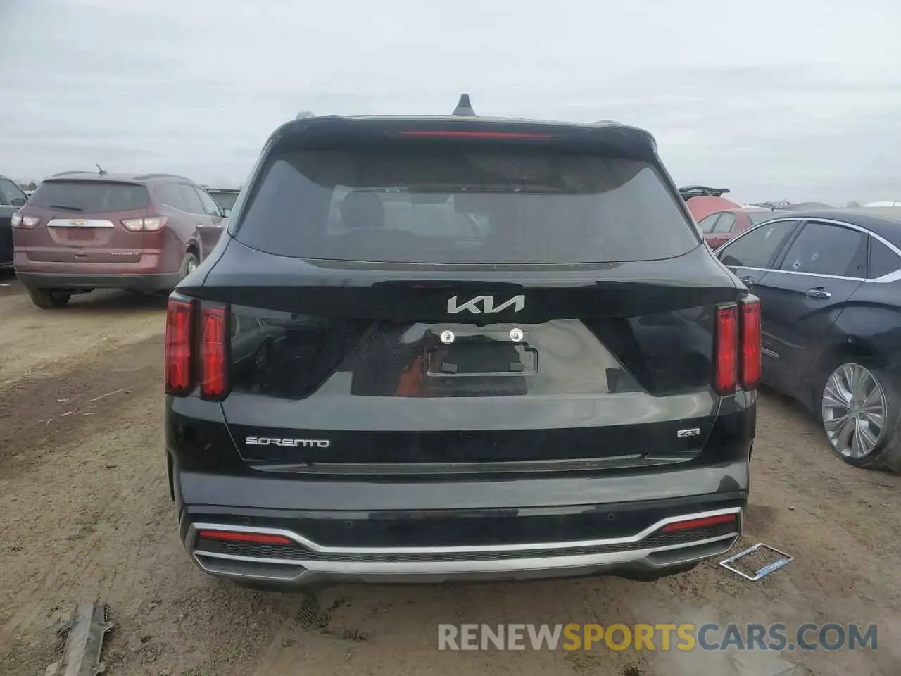 6 fotografías del automóvil dañado 5XYRKDLF0PG238055 KIA SORENTO 2023