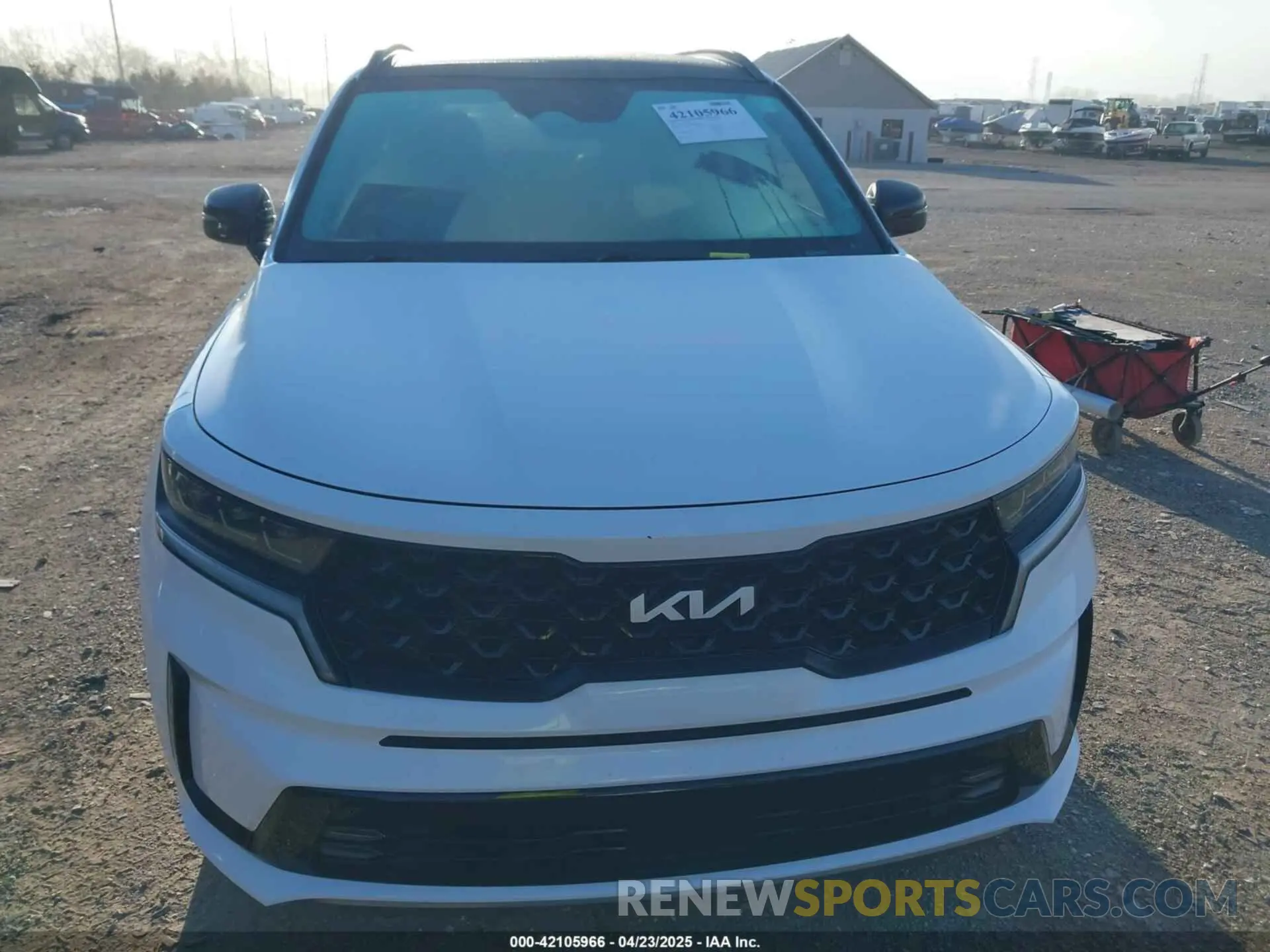 12 fotografías del automóvil dañado 5XYRKDLF1PG202133 KIA SORENTO 2023