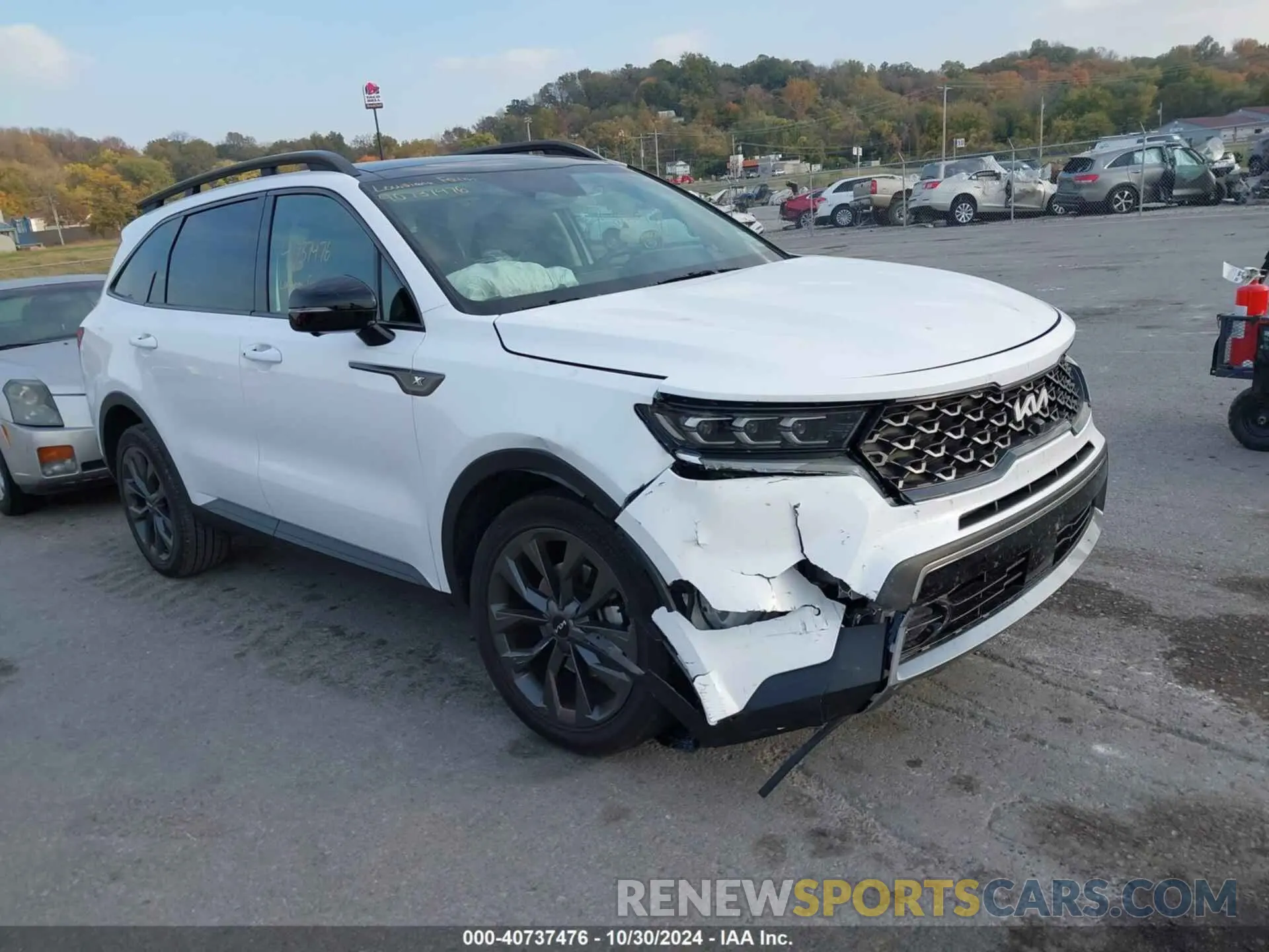 1 fotografías del automóvil dañado 5XYRKDLF1PG237268 KIA SORENTO 2023