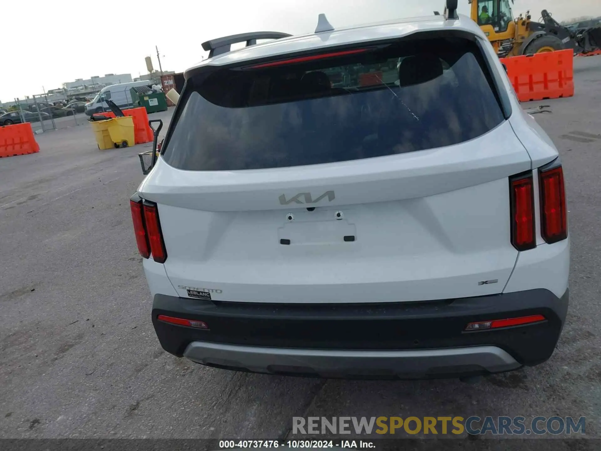16 fotografías del automóvil dañado 5XYRKDLF1PG237268 KIA SORENTO 2023