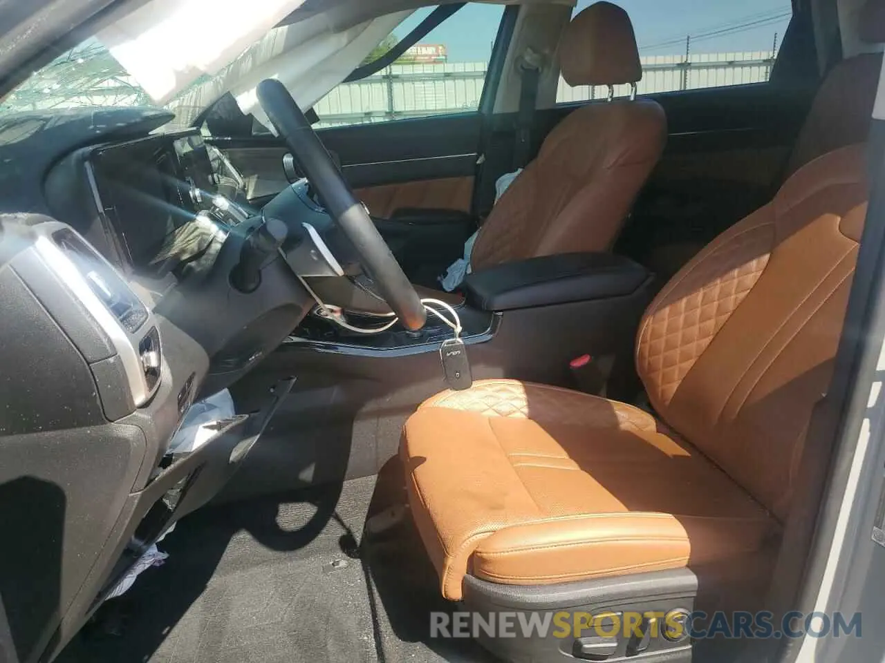 7 fotografías del automóvil dañado 5XYRKDLF3PG168325 KIA SORENTO 2023