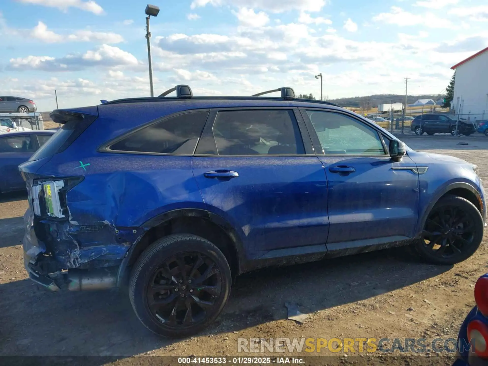 13 fotografías del automóvil dañado 5XYRKDLF3PG196545 KIA SORENTO 2023