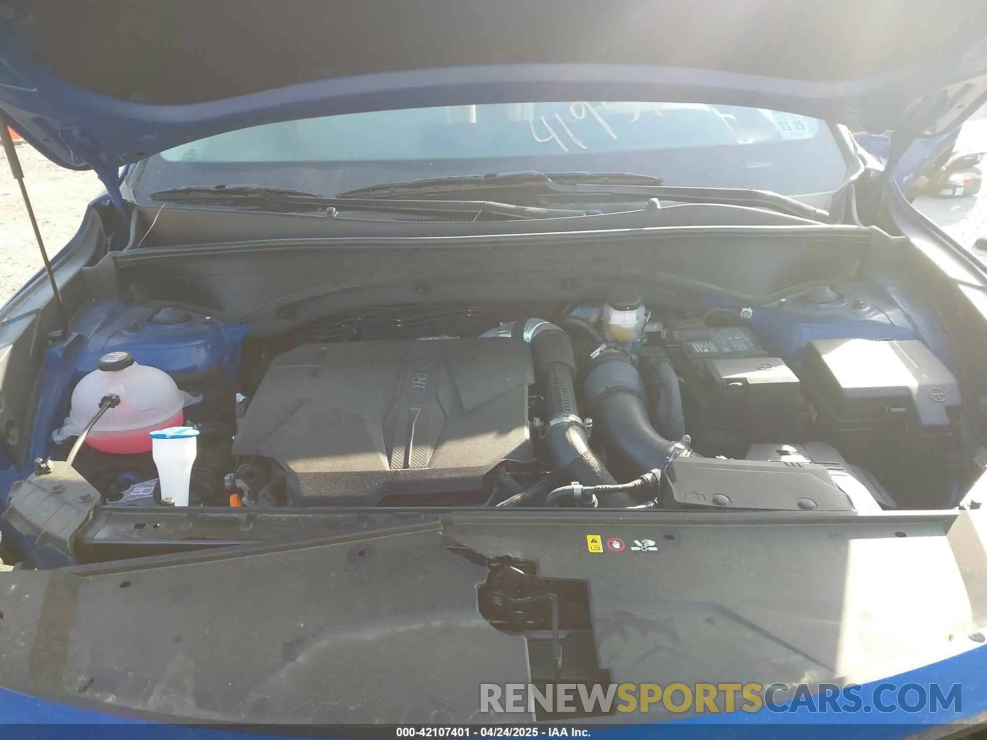 10 fotografías del automóvil dañado 5XYRKDLF4PG215989 KIA SORENTO 2023
