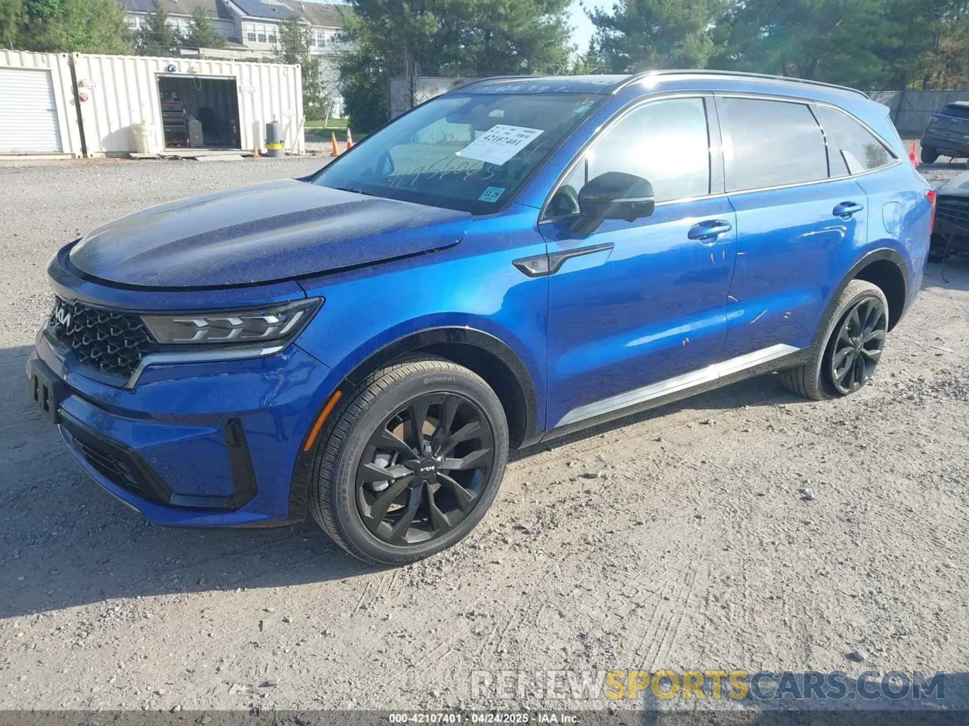 2 fotografías del automóvil dañado 5XYRKDLF4PG215989 KIA SORENTO 2023
