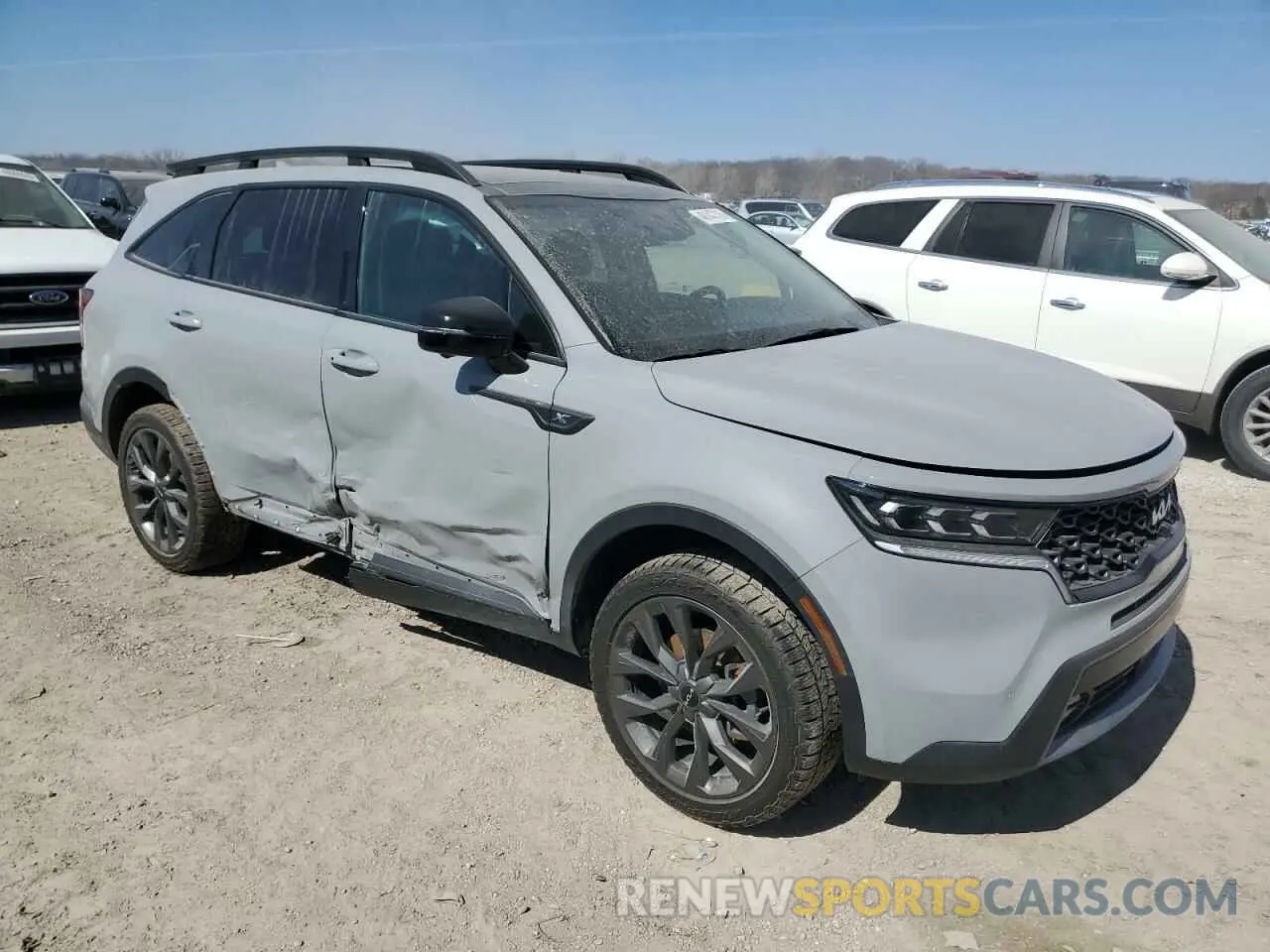 4 fotografías del automóvil dañado 5XYRKDLF4PG225728 KIA SORENTO 2023