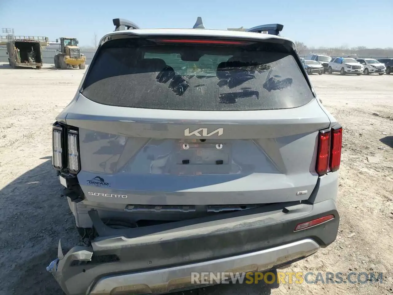 6 fotografías del automóvil dañado 5XYRKDLF4PG225728 KIA SORENTO 2023