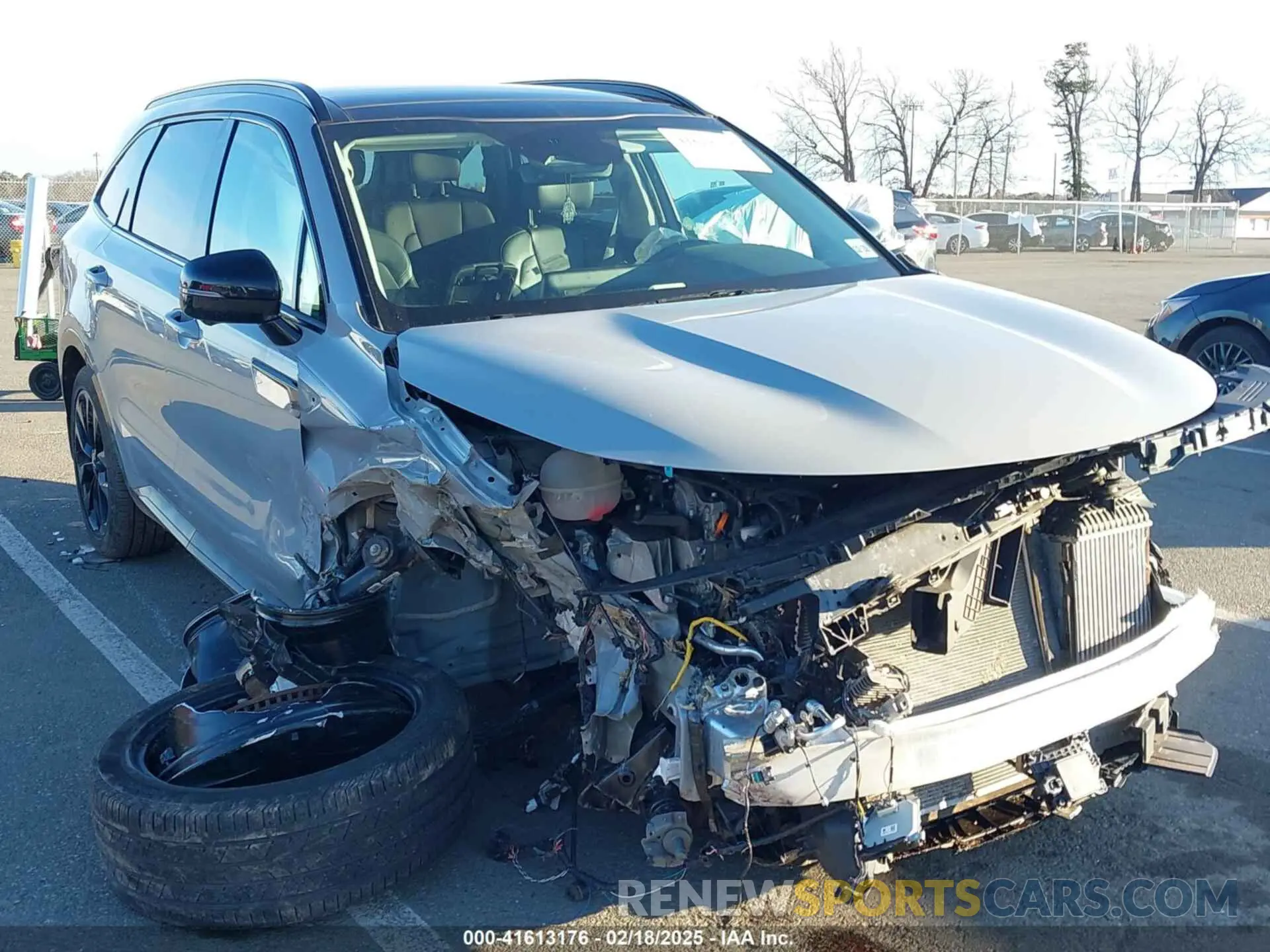 1 fotografías del automóvil dañado 5XYRKDLF5PG226127 KIA SORENTO 2023