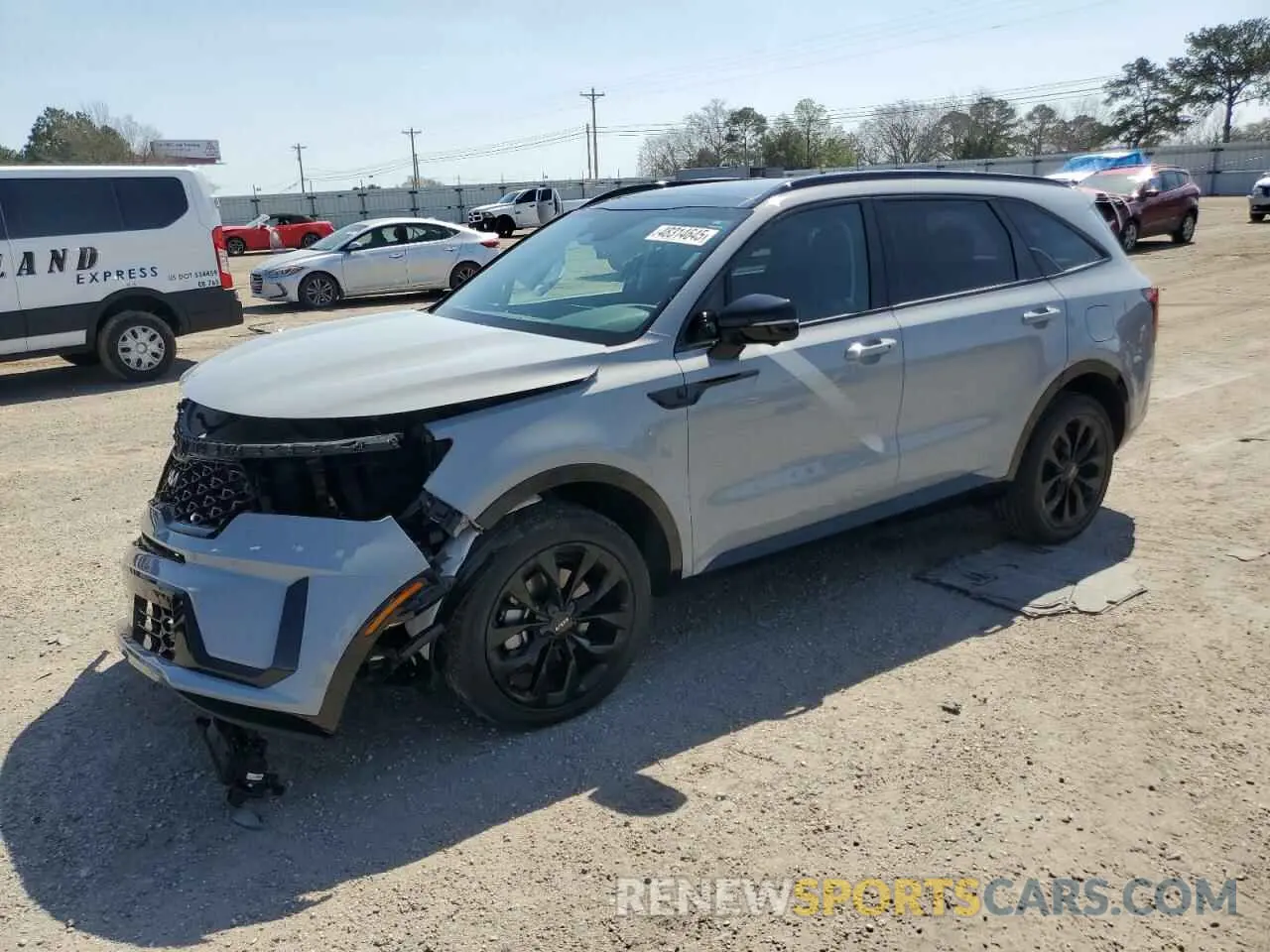 1 fotografías del automóvil dañado 5XYRKDLF6PG231613 KIA SORENTO 2023
