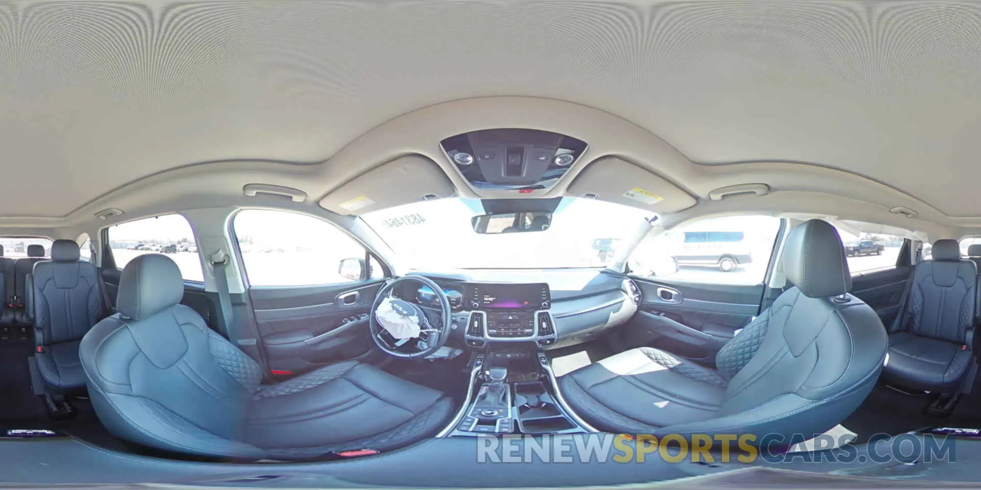 14 fotografías del automóvil dañado 5XYRKDLF6PG231613 KIA SORENTO 2023