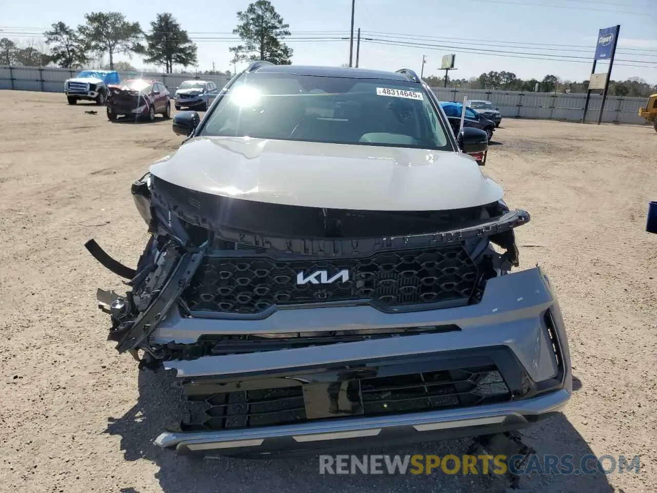 5 fotografías del automóvil dañado 5XYRKDLF6PG231613 KIA SORENTO 2023
