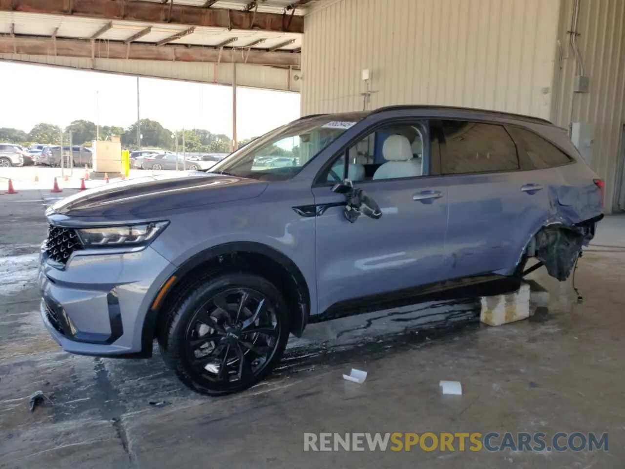 1 fotografías del automóvil dañado 5XYRKDLF7PG189601 KIA SORENTO 2023