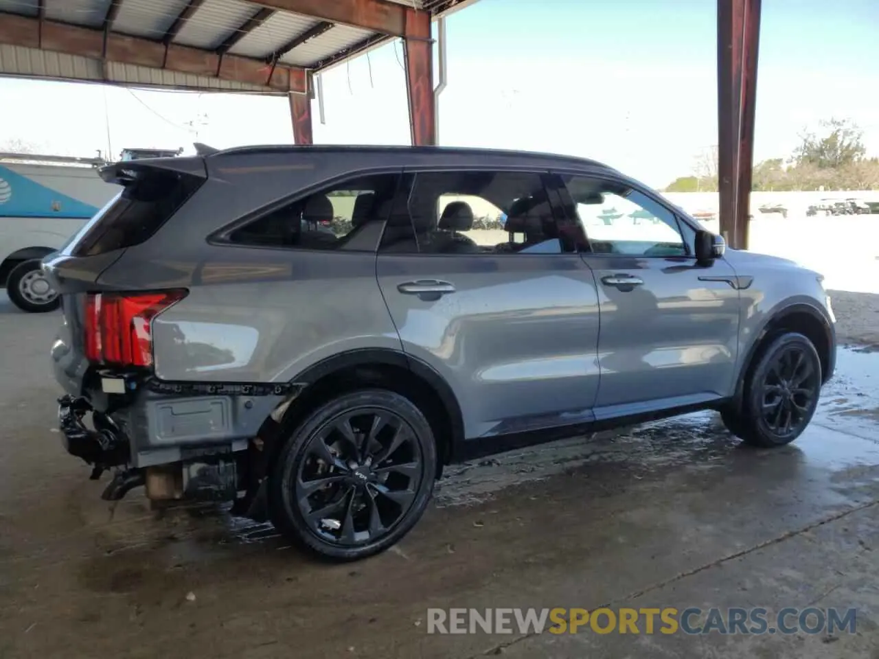 3 fotografías del automóvil dañado 5XYRKDLF7PG189601 KIA SORENTO 2023