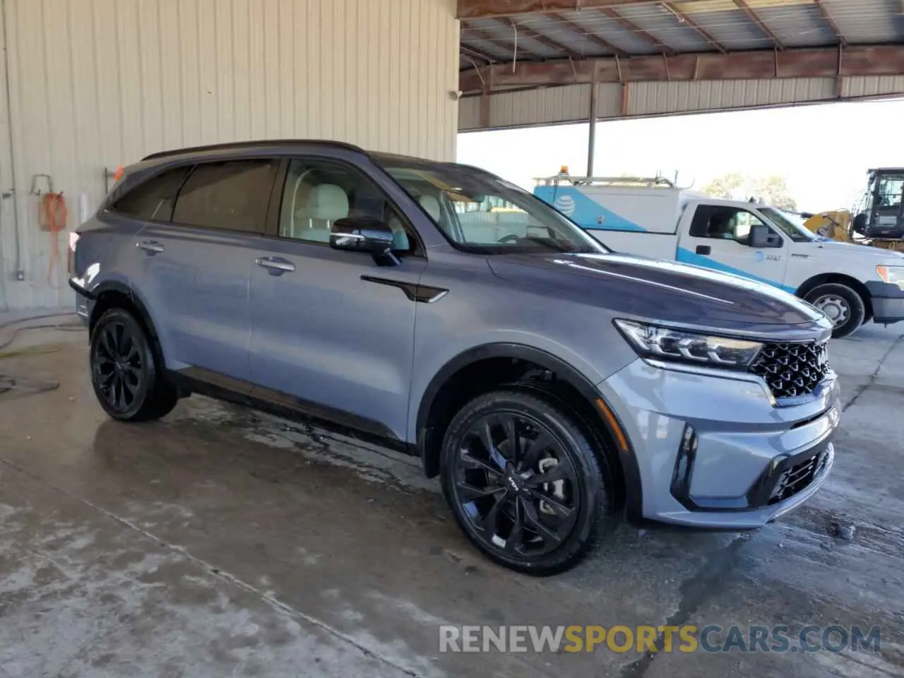 4 fotografías del automóvil dañado 5XYRKDLF7PG189601 KIA SORENTO 2023