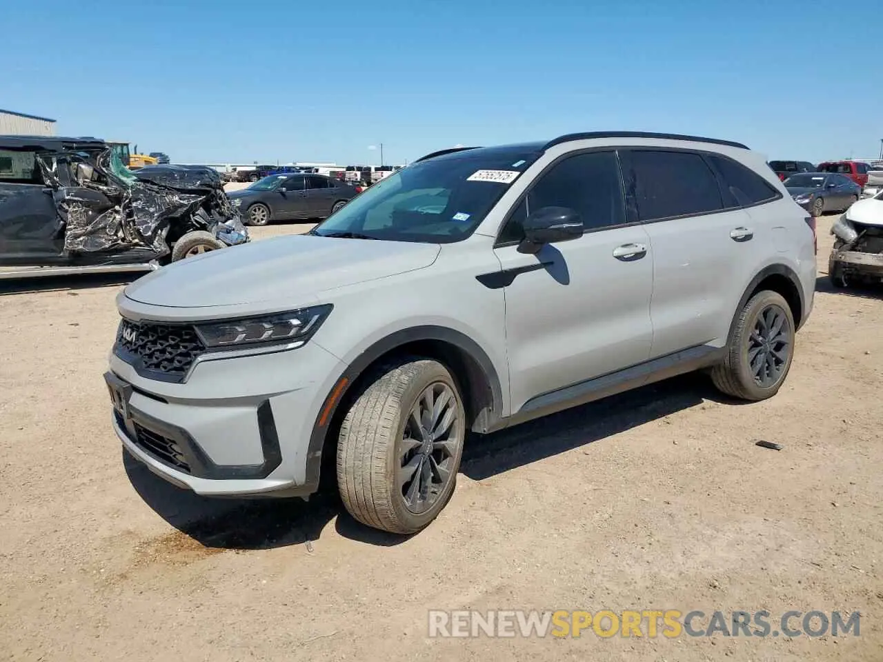 1 fotografías del automóvil dañado 5XYRKDLF7PG209166 KIA SORENTO 2023