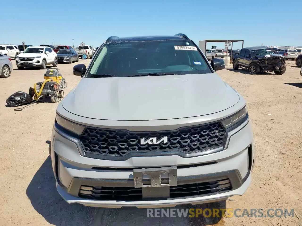 5 fotografías del automóvil dañado 5XYRKDLF7PG209166 KIA SORENTO 2023
