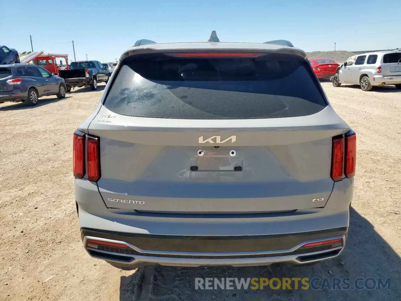 6 fotografías del automóvil dañado 5XYRKDLF7PG209166 KIA SORENTO 2023