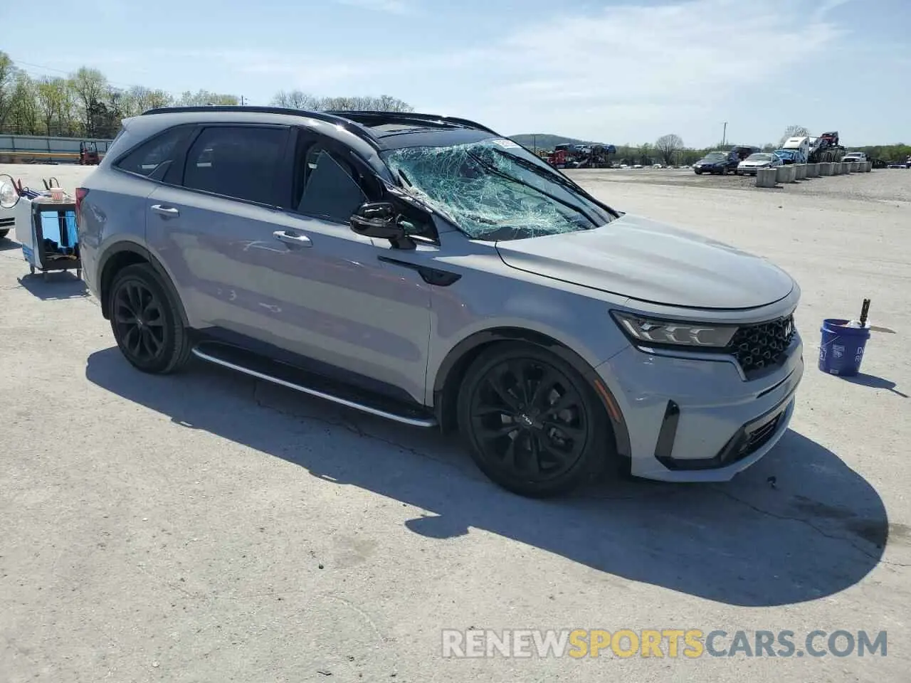 4 fotografías del automóvil dañado 5XYRKDLF7PG218403 KIA SORENTO 2023