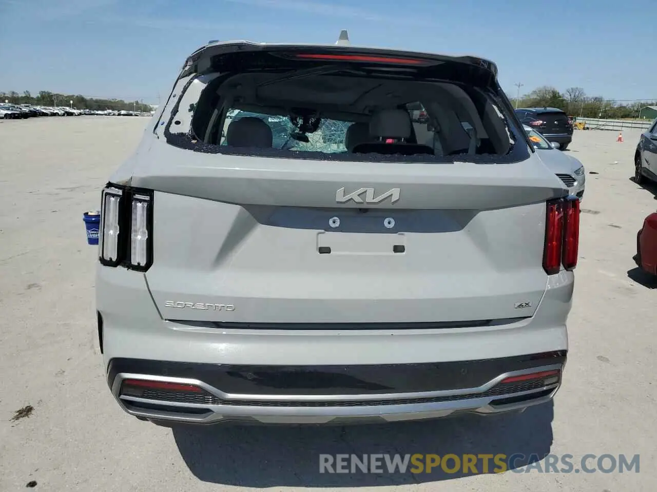 6 fotografías del automóvil dañado 5XYRKDLF7PG218403 KIA SORENTO 2023