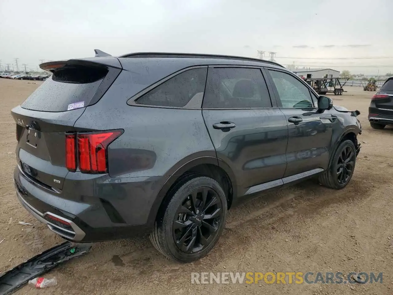 3 fotografías del automóvil dañado 5XYRKDLF7PG219728 KIA SORENTO 2023