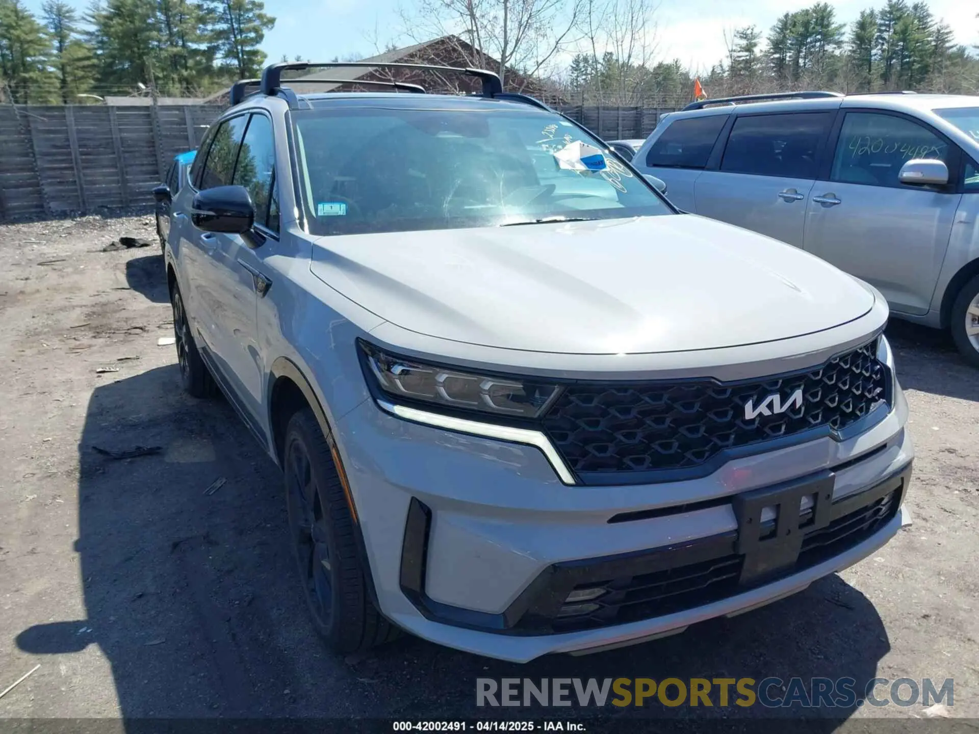 1 fotografías del automóvil dañado 5XYRKDLF7PG244404 KIA SORENTO 2023