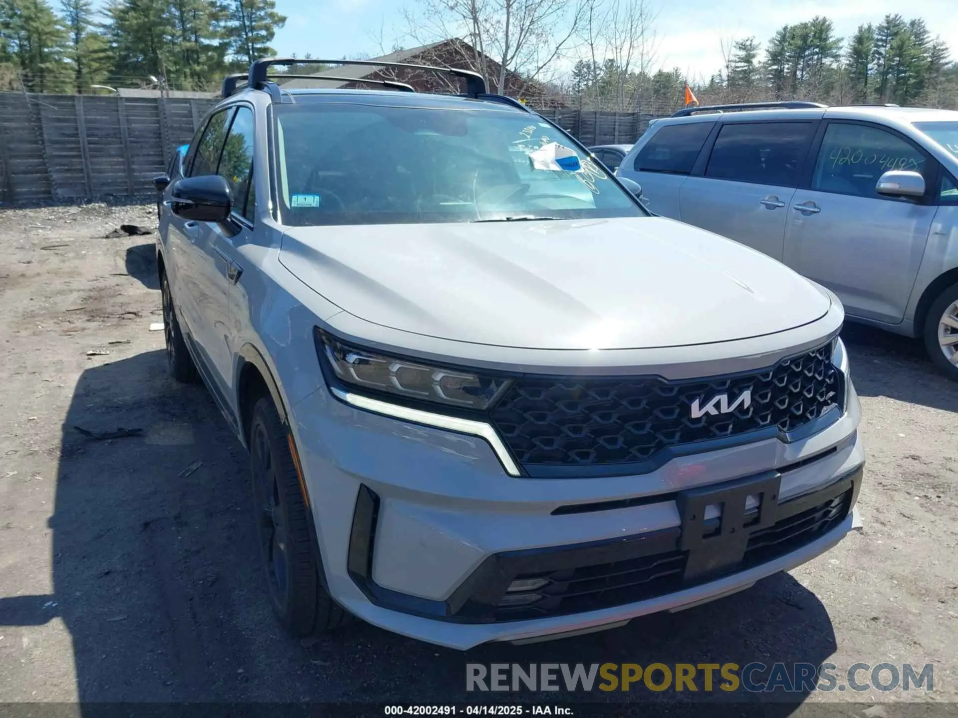 12 fotografías del automóvil dañado 5XYRKDLF7PG244404 KIA SORENTO 2023