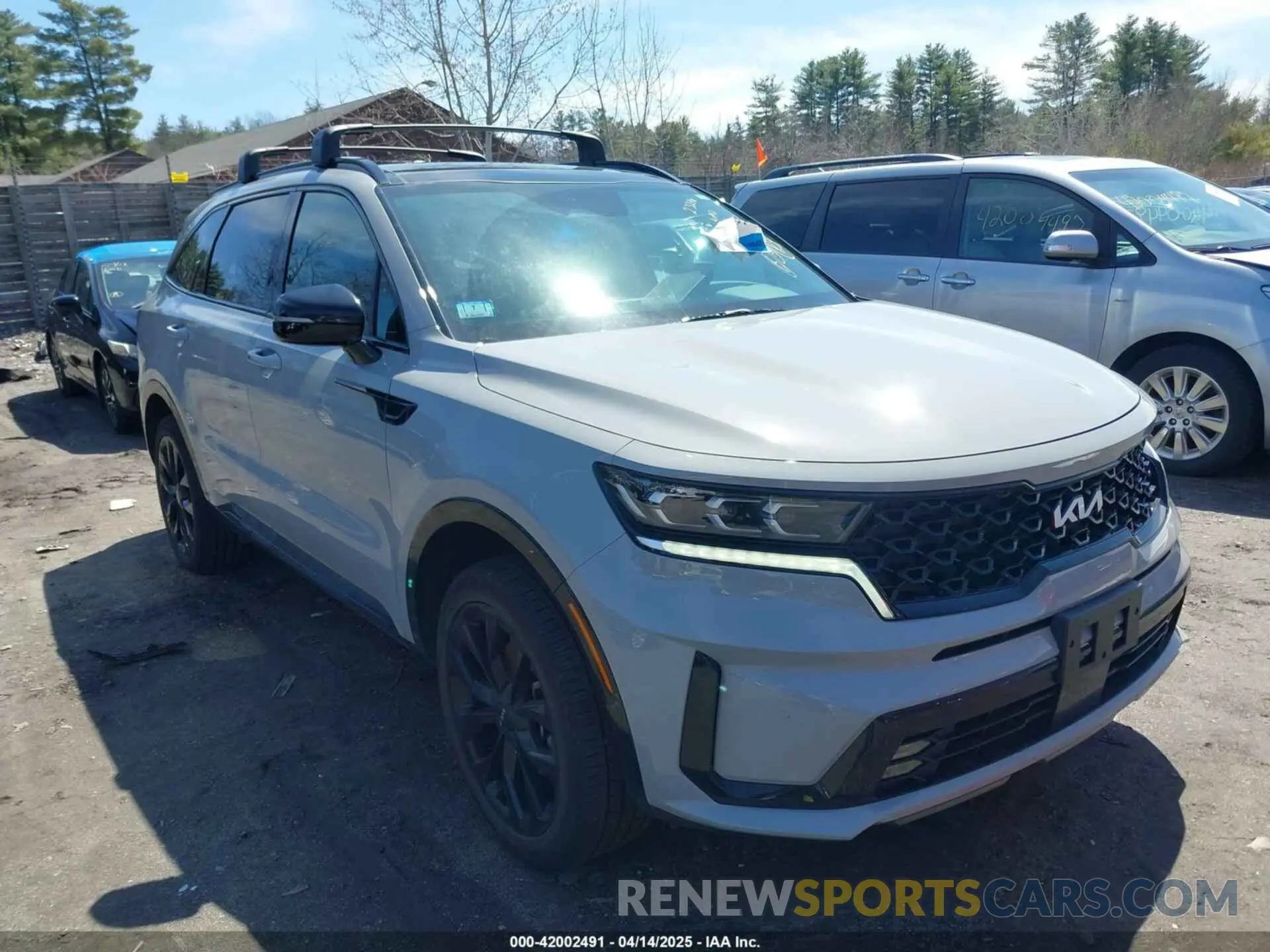 13 fotografías del automóvil dañado 5XYRKDLF7PG244404 KIA SORENTO 2023