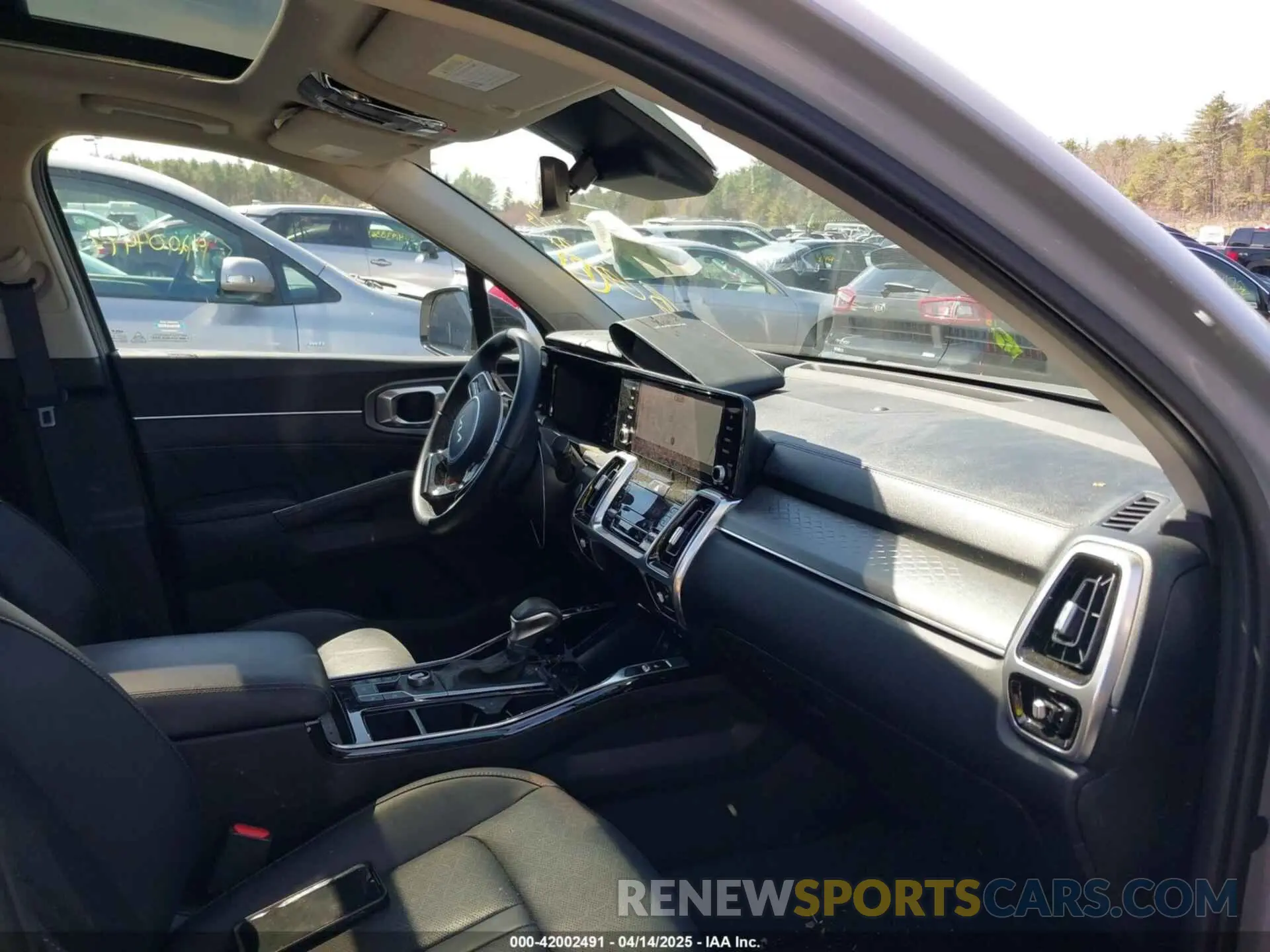 5 fotografías del automóvil dañado 5XYRKDLF7PG244404 KIA SORENTO 2023