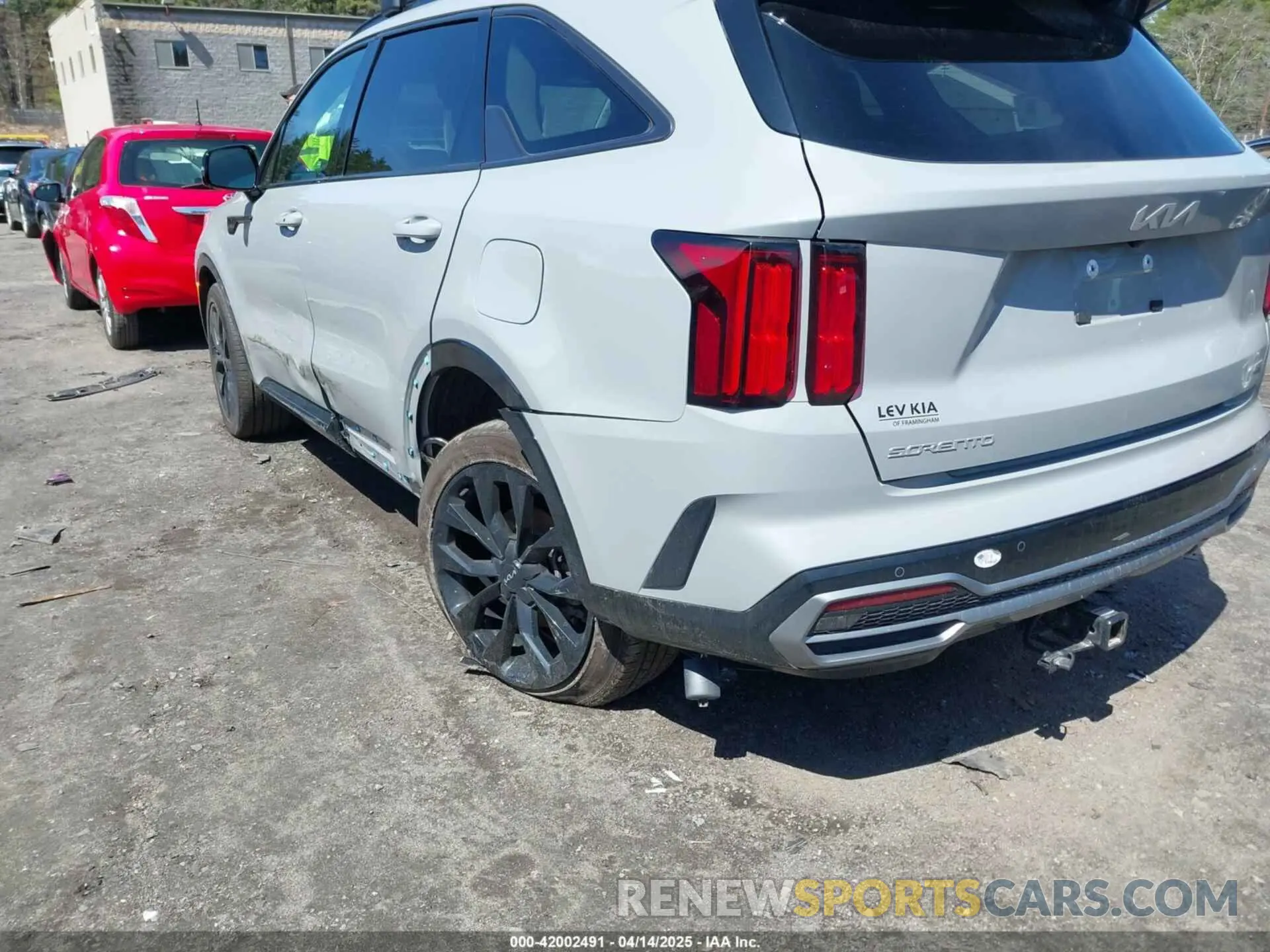 6 fotografías del automóvil dañado 5XYRKDLF7PG244404 KIA SORENTO 2023