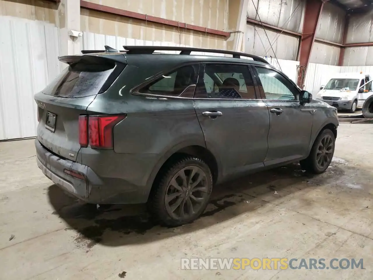 3 fotografías del automóvil dañado 5XYRKDLF8PG224341 KIA SORENTO 2023
