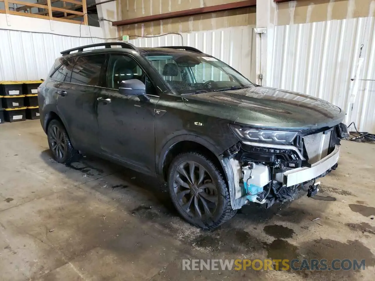4 fotografías del automóvil dañado 5XYRKDLF8PG224341 KIA SORENTO 2023