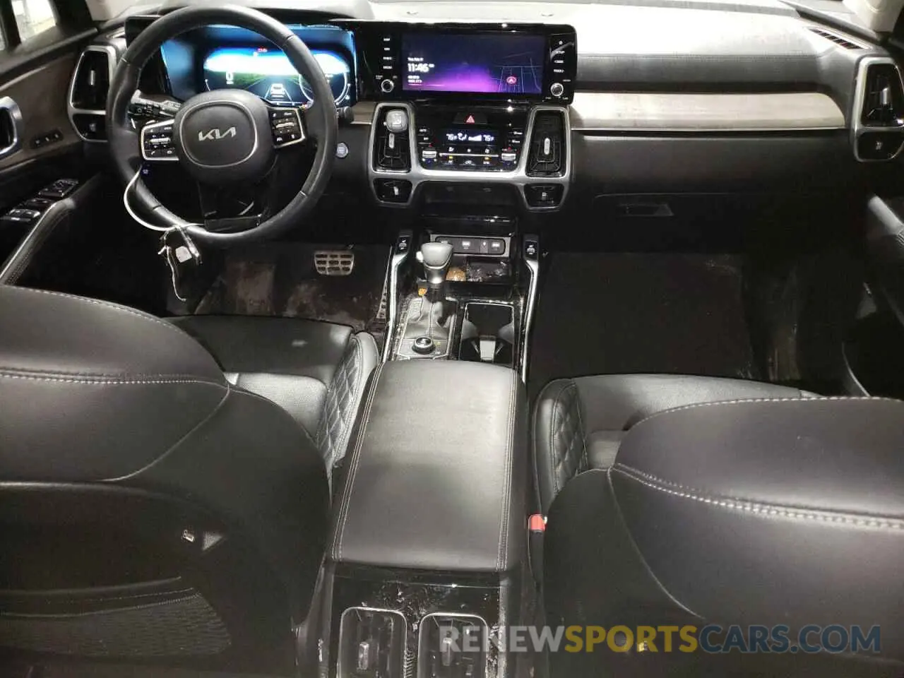 8 fotografías del automóvil dañado 5XYRKDLF8PG224341 KIA SORENTO 2023