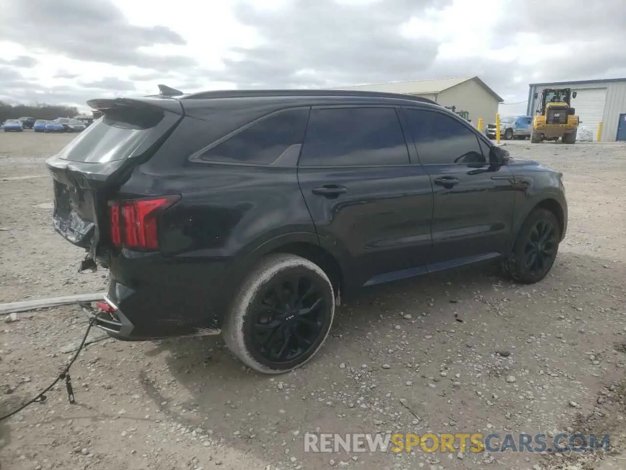 3 fotografías del automóvil dañado 5XYRKDLF8PG241513 KIA SORENTO 2023