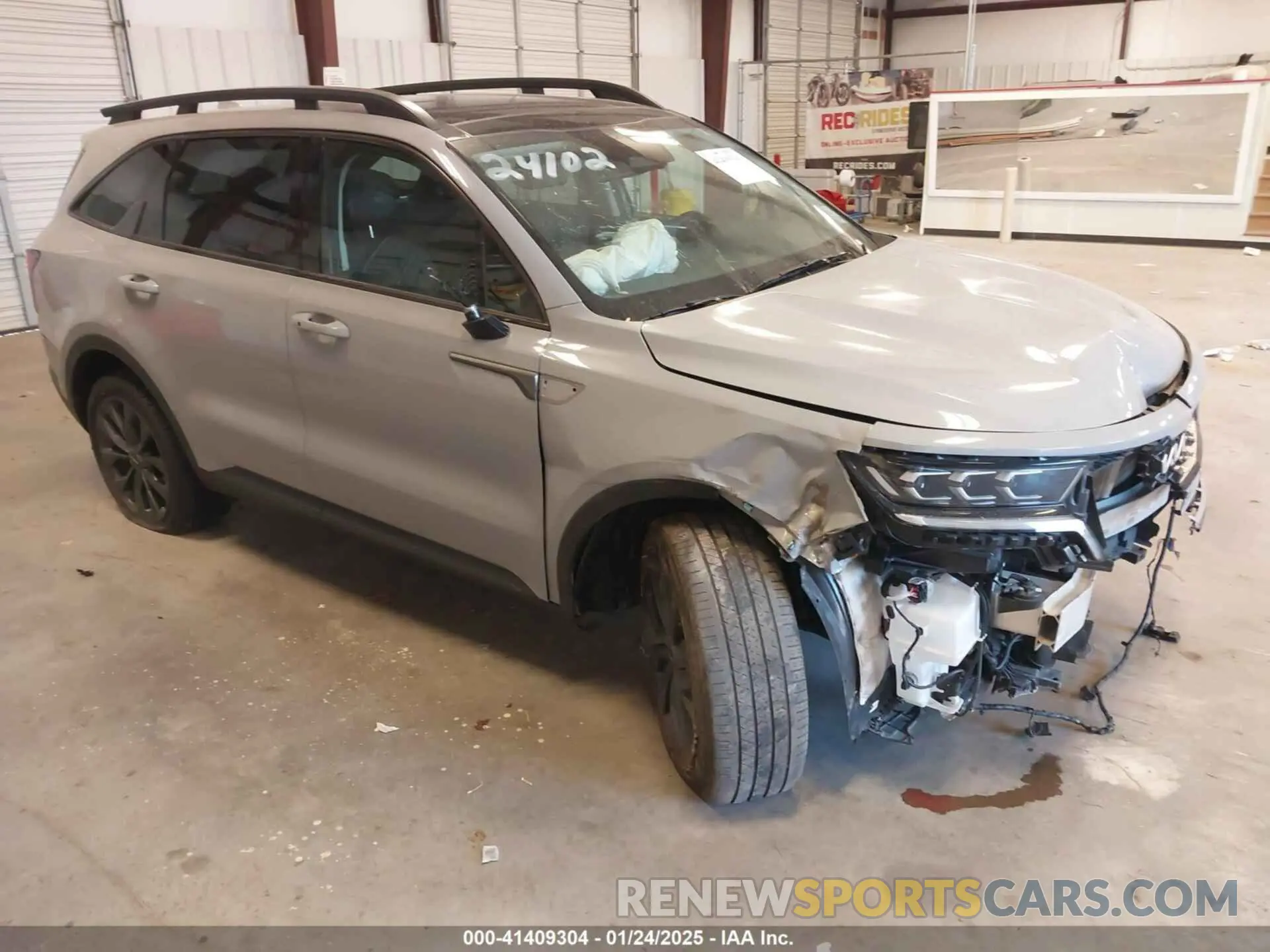 1 fotografías del automóvil dañado 5XYRKDLF9PG171214 KIA SORENTO 2023