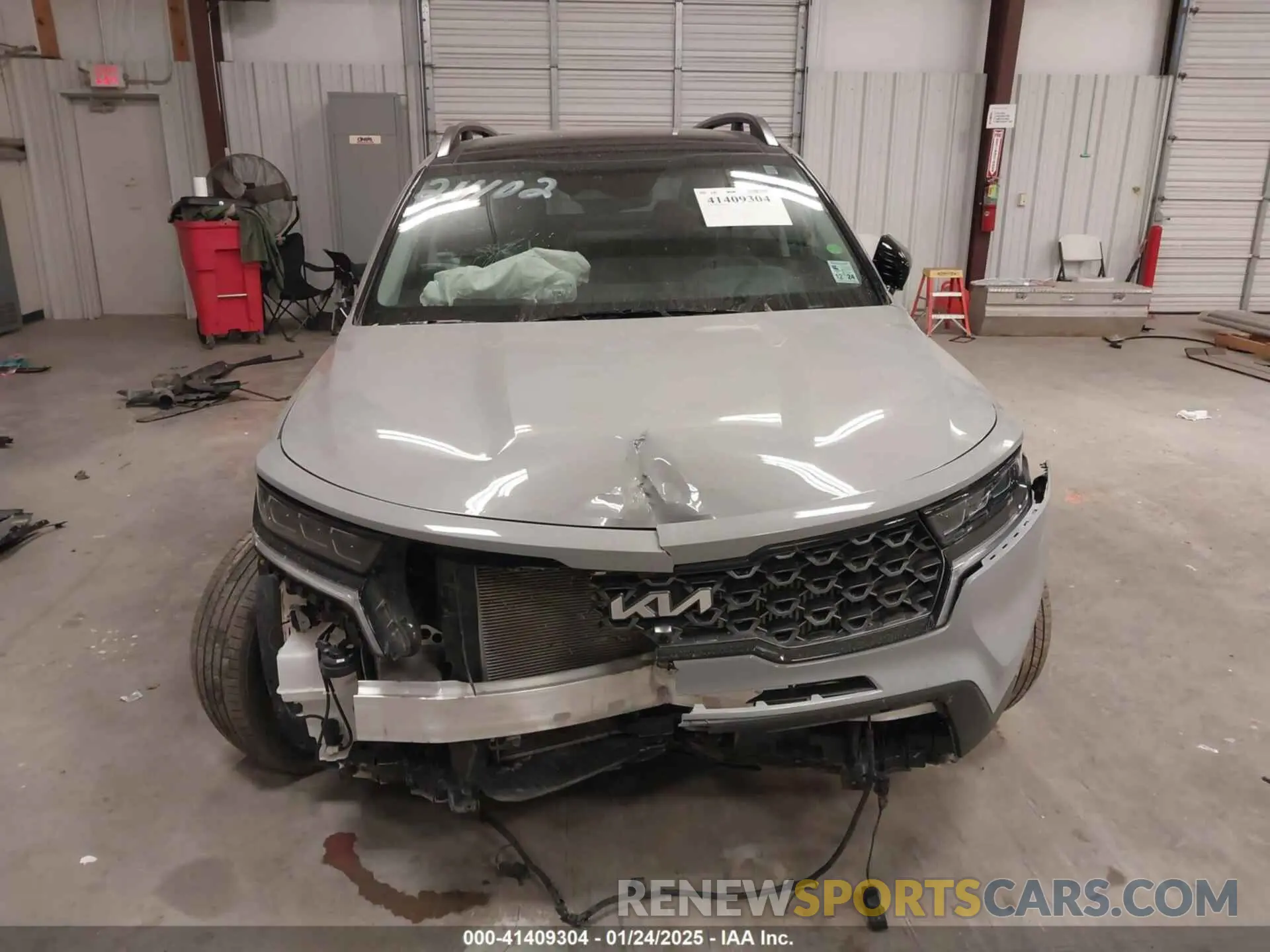11 fotografías del automóvil dañado 5XYRKDLF9PG171214 KIA SORENTO 2023