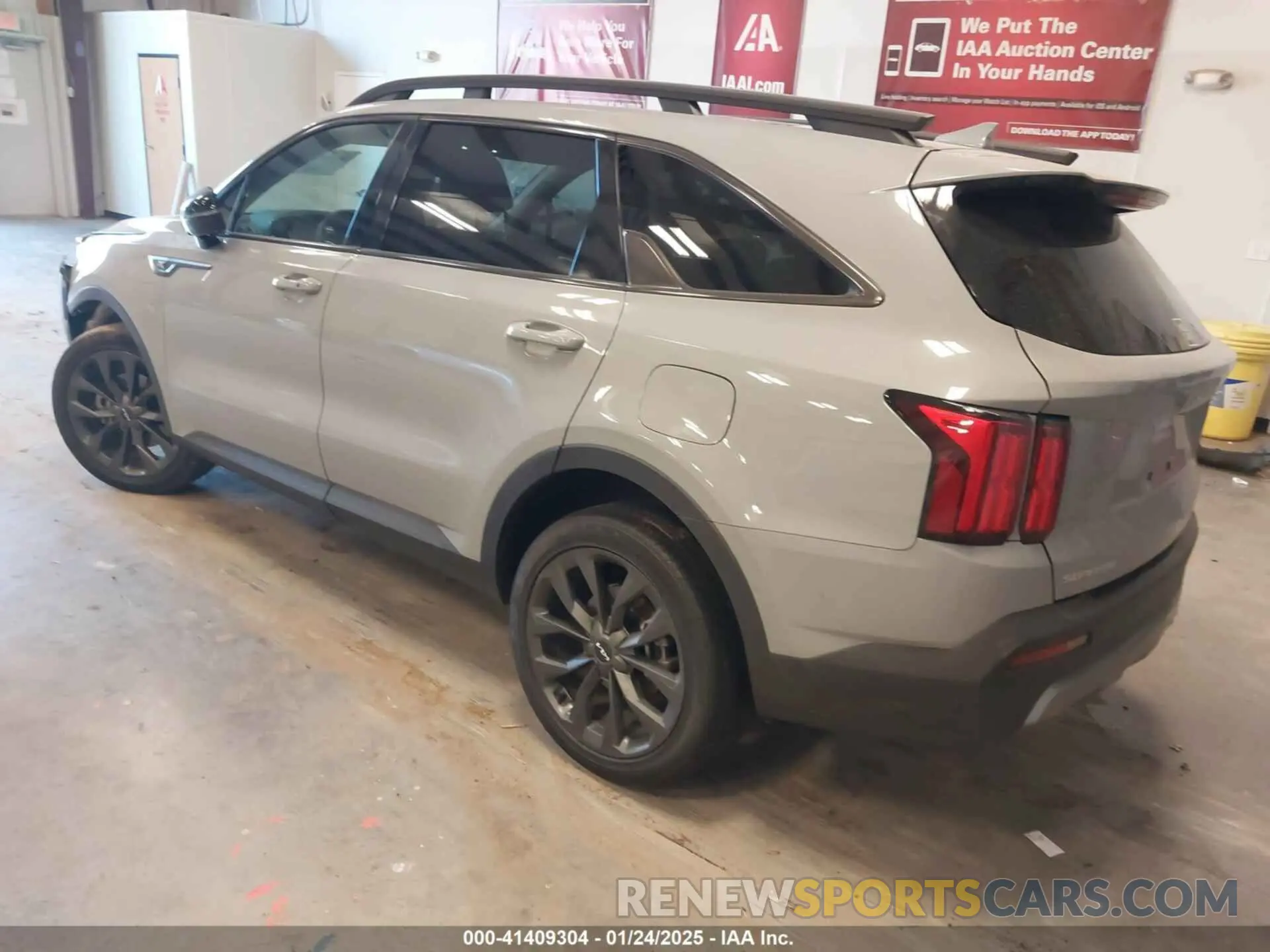 3 fotografías del automóvil dañado 5XYRKDLF9PG171214 KIA SORENTO 2023