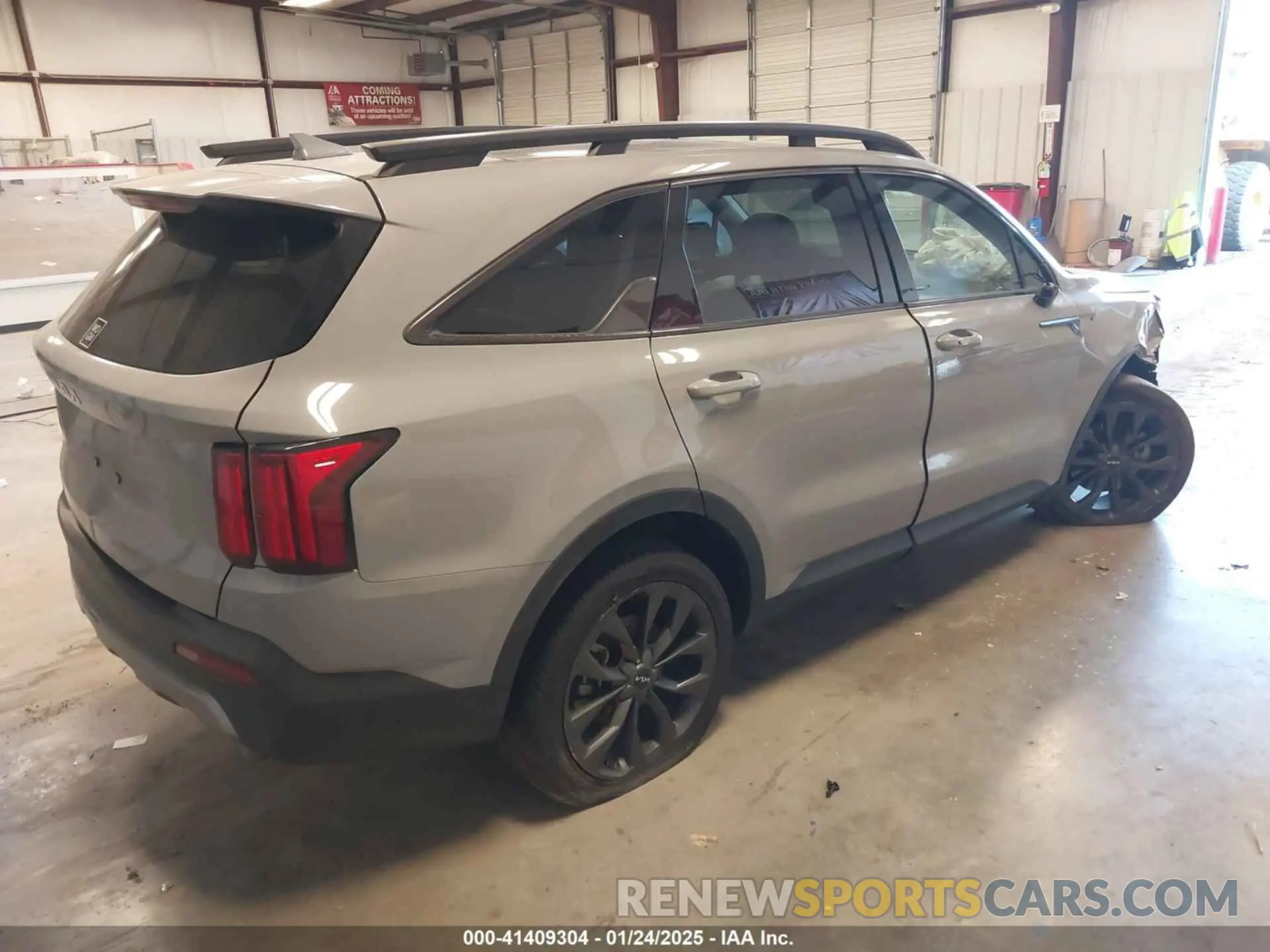 4 fotografías del automóvil dañado 5XYRKDLF9PG171214 KIA SORENTO 2023
