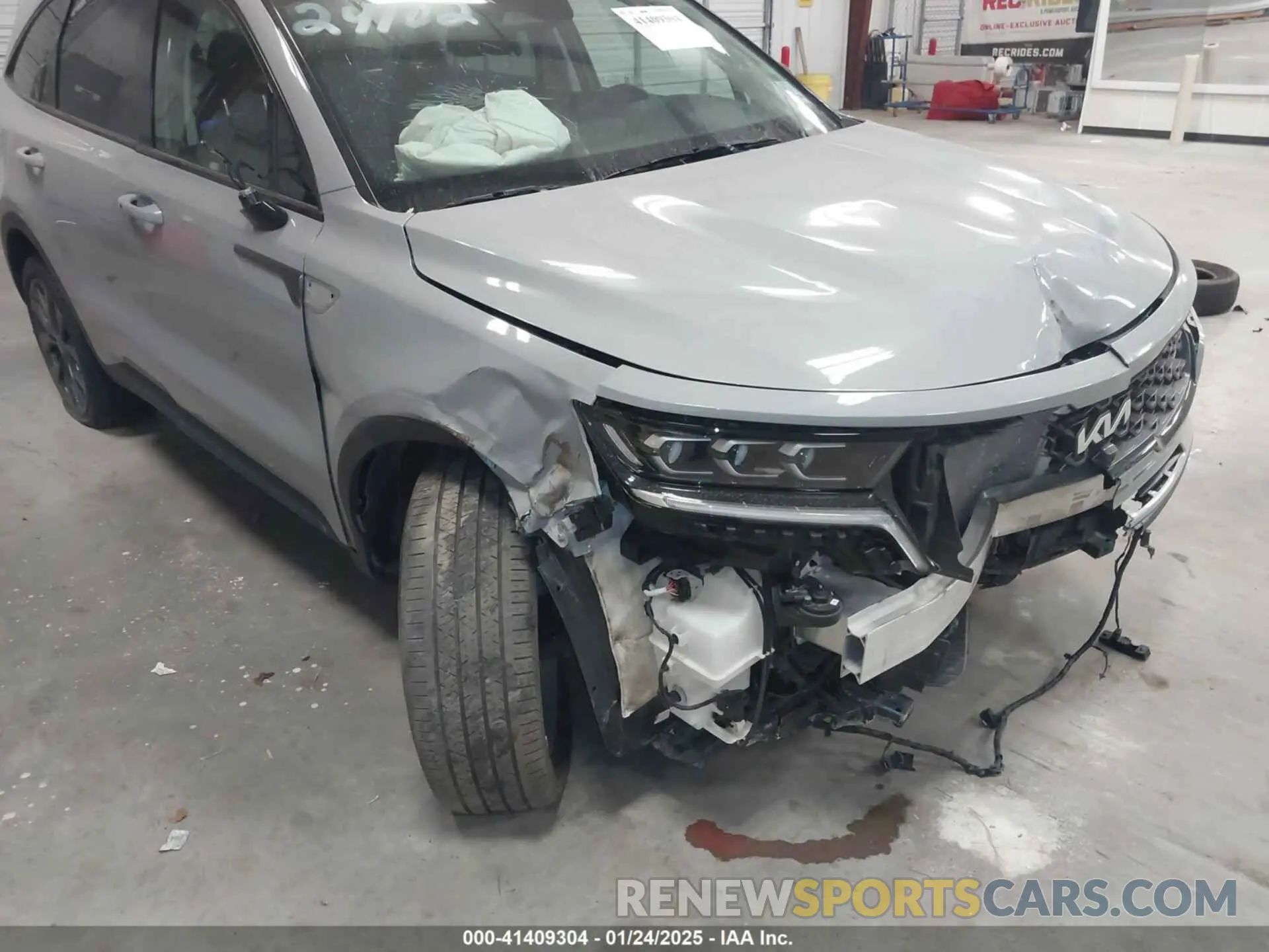 6 fotografías del automóvil dañado 5XYRKDLF9PG171214 KIA SORENTO 2023