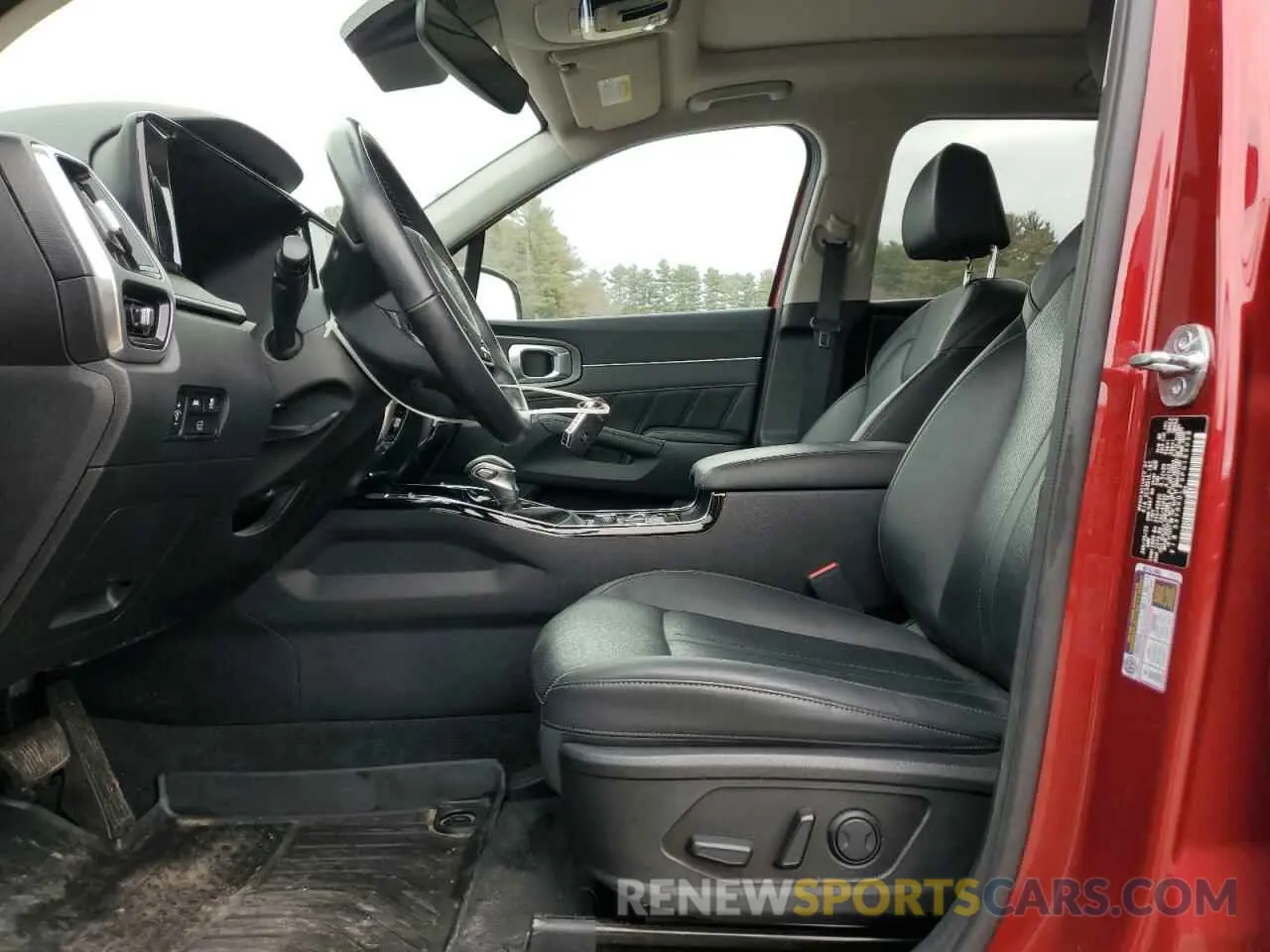 7 fotografías del automóvil dañado 5XYRKDLF9PG183038 KIA SORENTO 2023