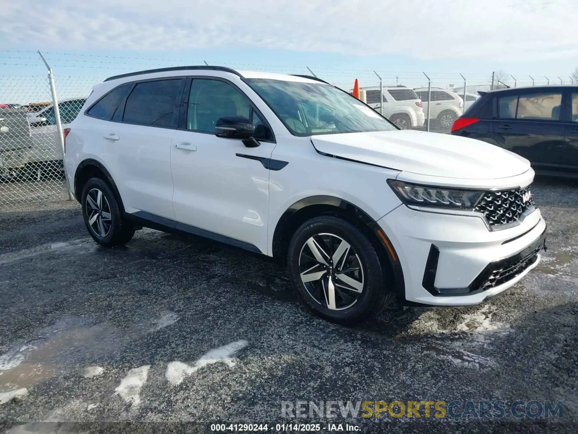 1 fotografías del automóvil dañado 5XYRL4LC0PG241301 KIA SORENTO 2023