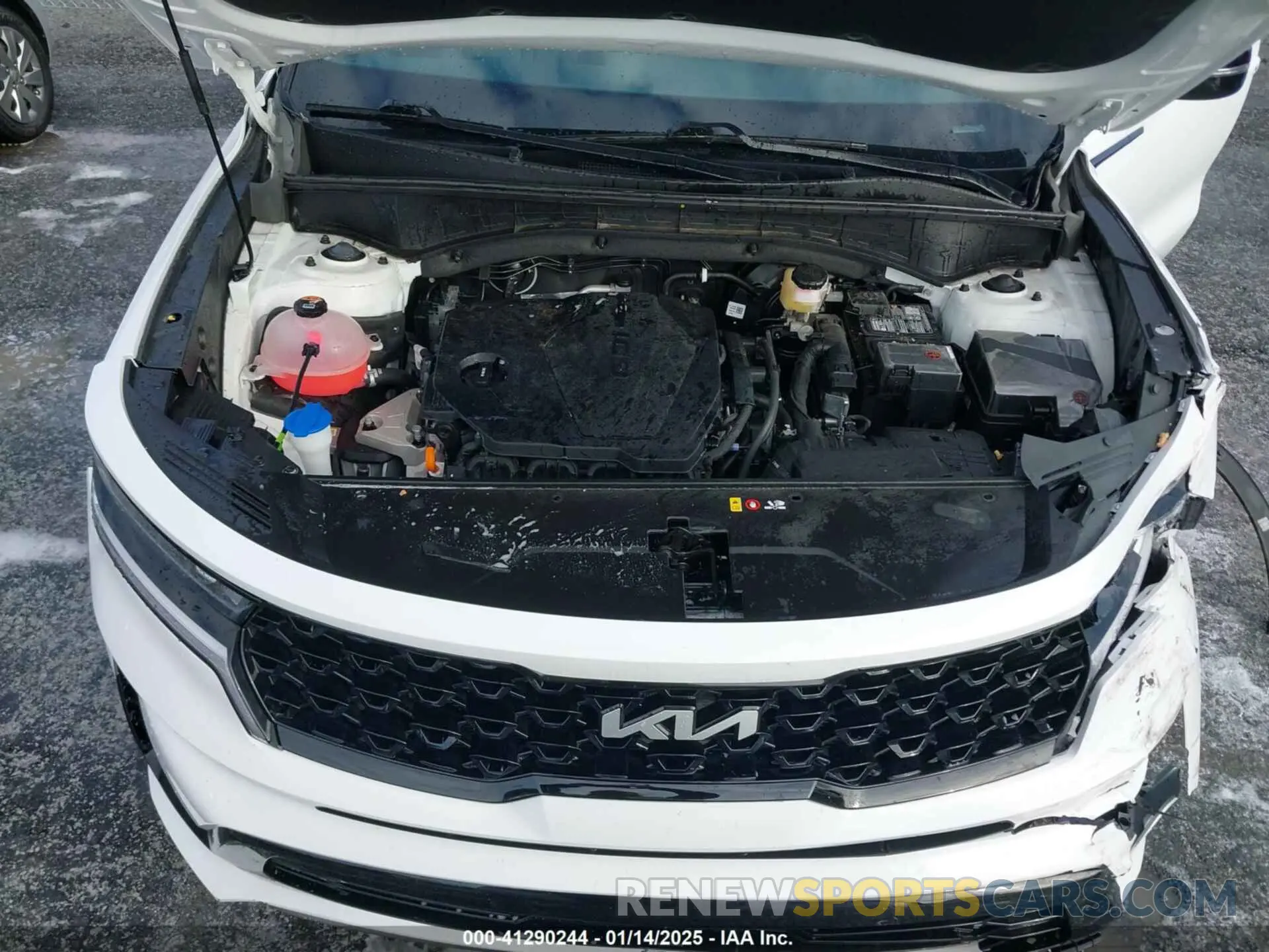 10 fotografías del automóvil dañado 5XYRL4LC0PG241301 KIA SORENTO 2023
