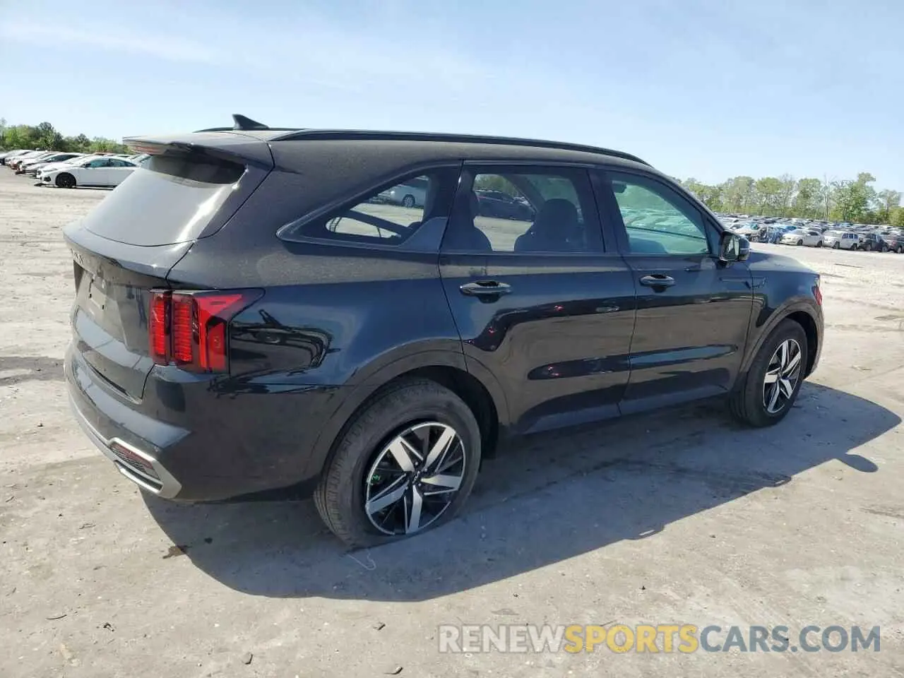 3 fotografías del automóvil dañado 5XYRL4LC2PG253014 KIA SORENTO 2023