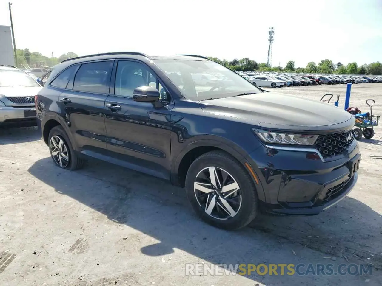 4 fotografías del automóvil dañado 5XYRL4LC2PG253014 KIA SORENTO 2023
