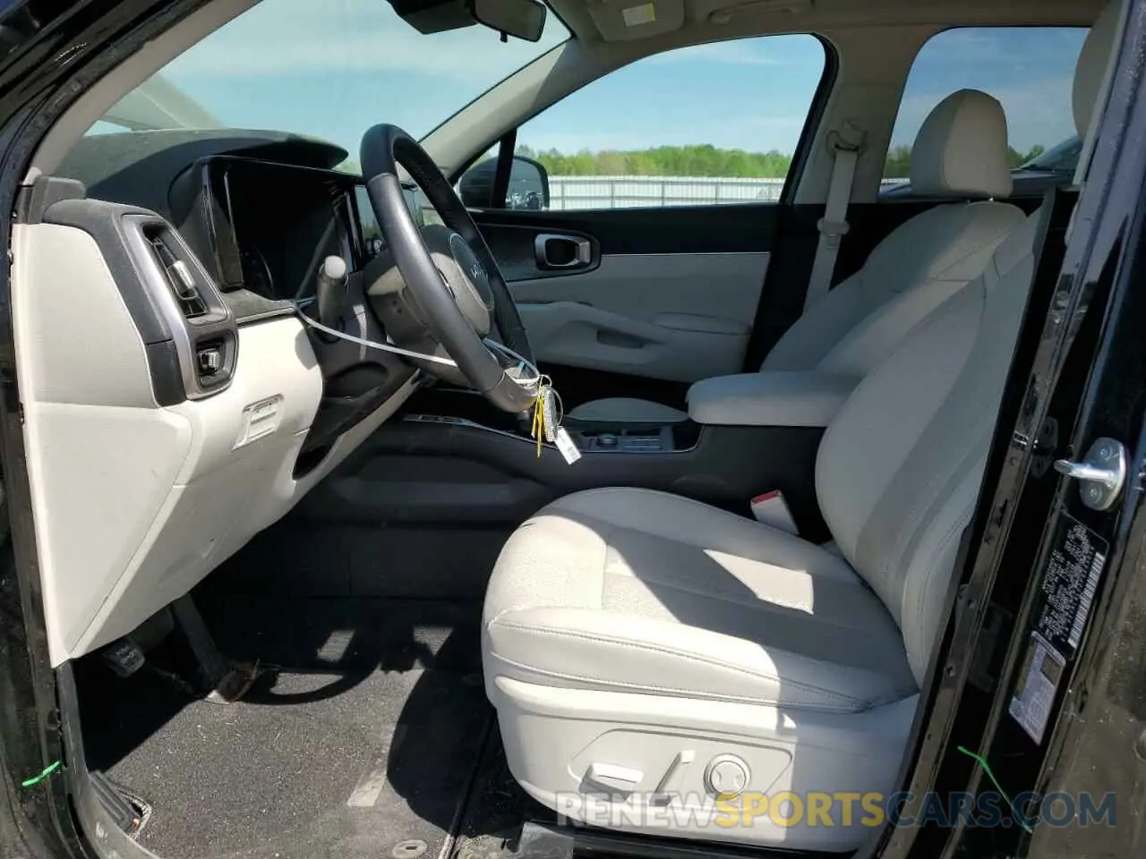 7 fotografías del automóvil dañado 5XYRL4LC2PG253014 KIA SORENTO 2023