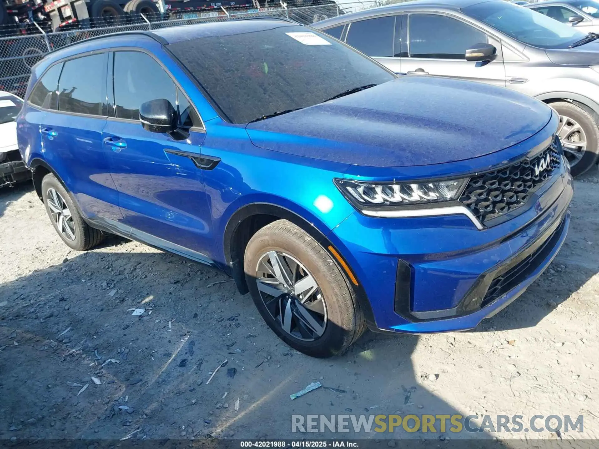 1 fotografías del automóvil dañado 5XYRL4LC3PG204758 KIA SORENTO 2023