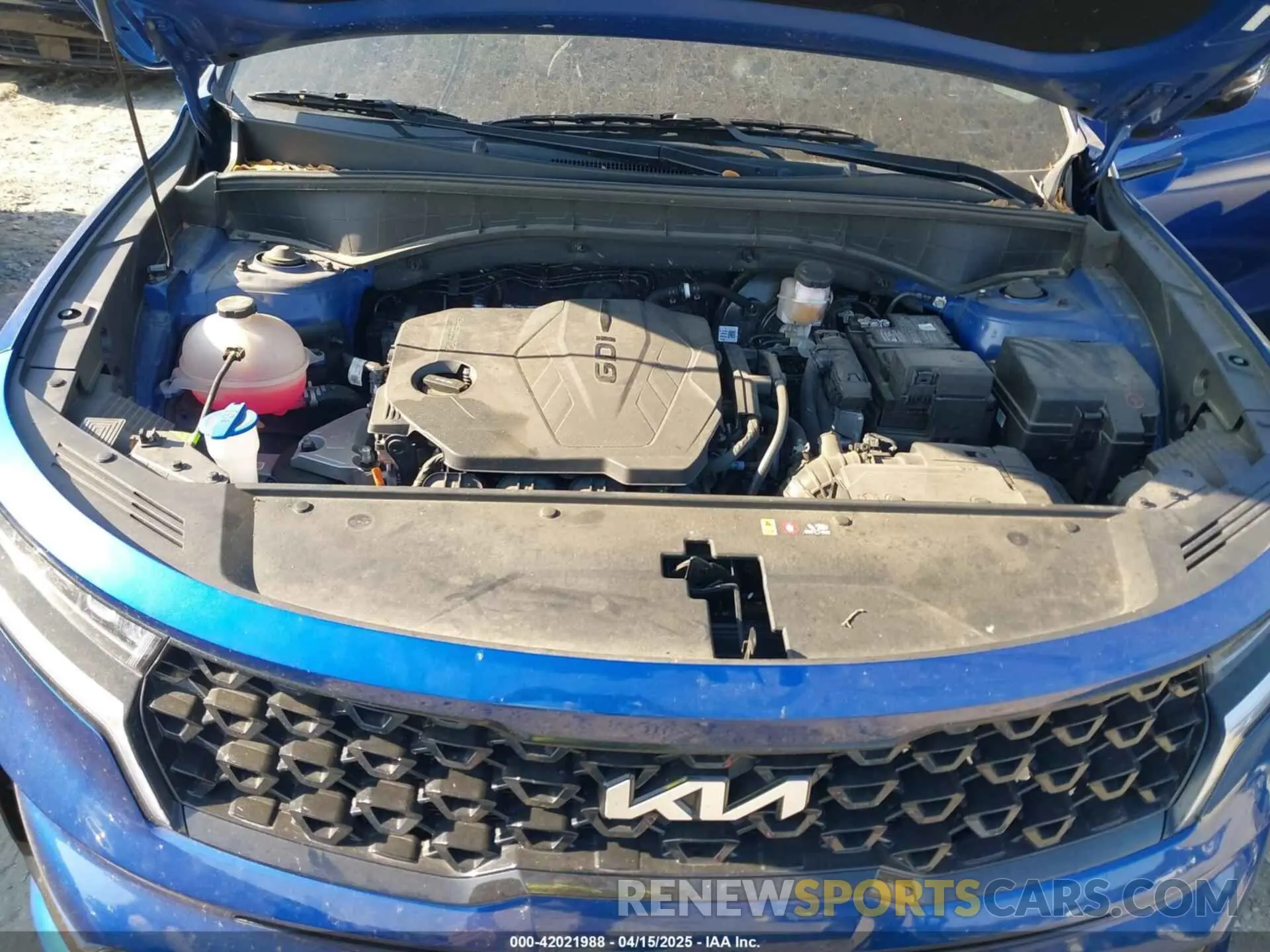 10 fotografías del automóvil dañado 5XYRL4LC3PG204758 KIA SORENTO 2023
