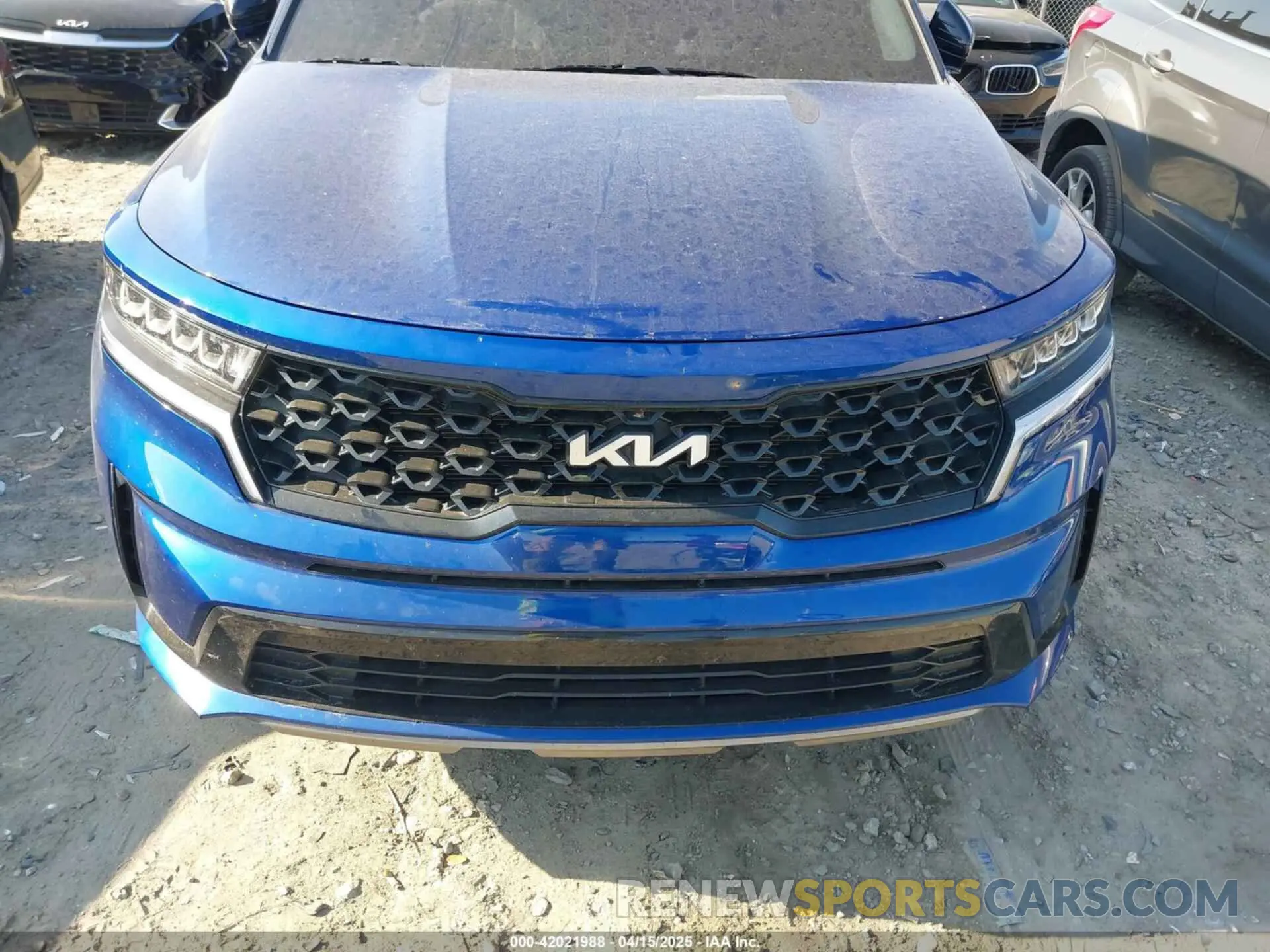 12 fotografías del automóvil dañado 5XYRL4LC3PG204758 KIA SORENTO 2023