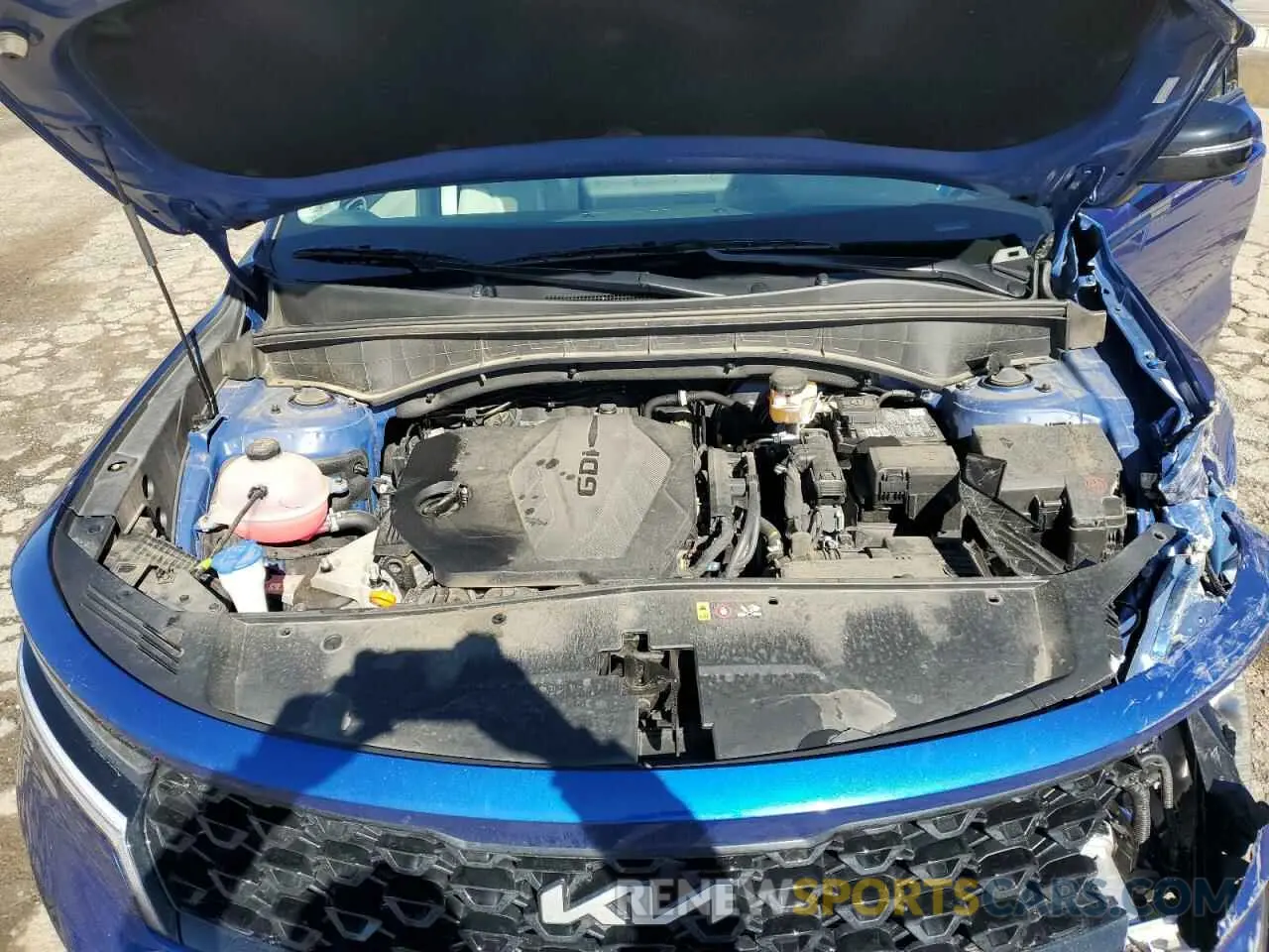 13 fotografías del automóvil dañado 5XYRL4LC3PG210396 KIA SORENTO 2023
