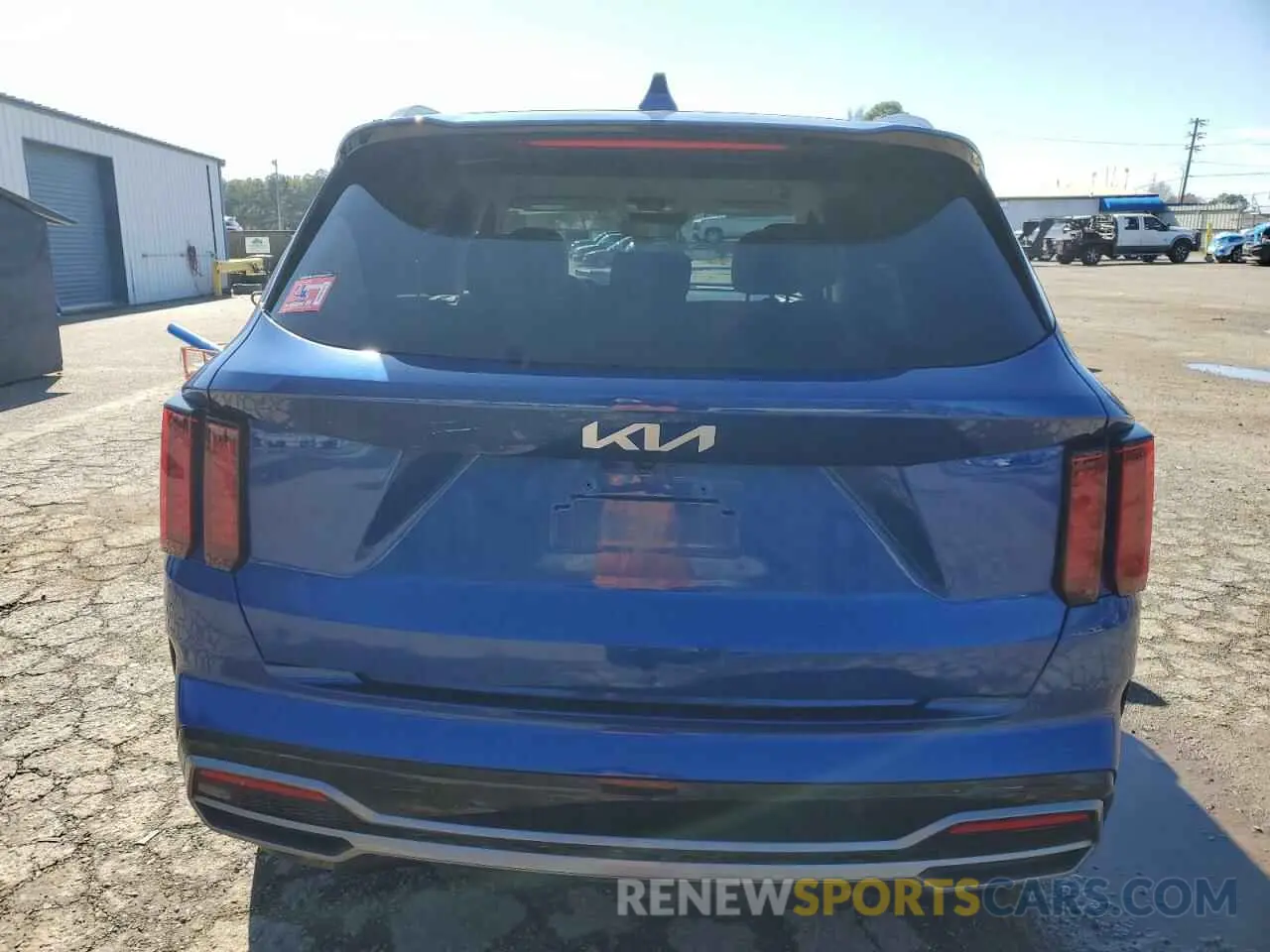 6 fotografías del automóvil dañado 5XYRL4LC3PG210396 KIA SORENTO 2023