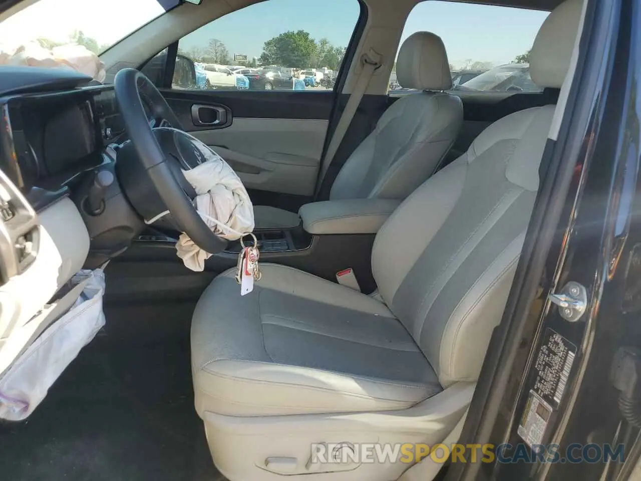 7 fotografías del automóvil dañado 5XYRL4LC4PG242564 KIA SORENTO 2023